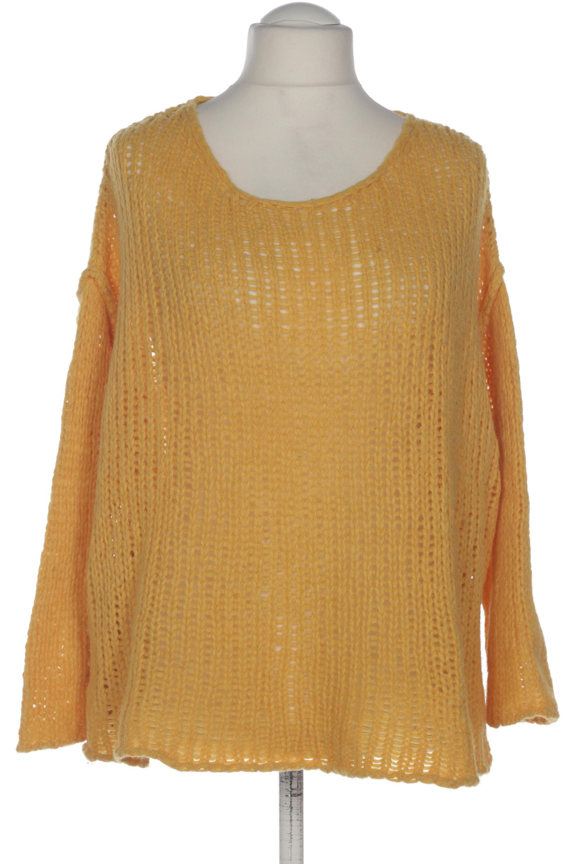 

American Vintage Damen Pullover, gelb, Gr. 56