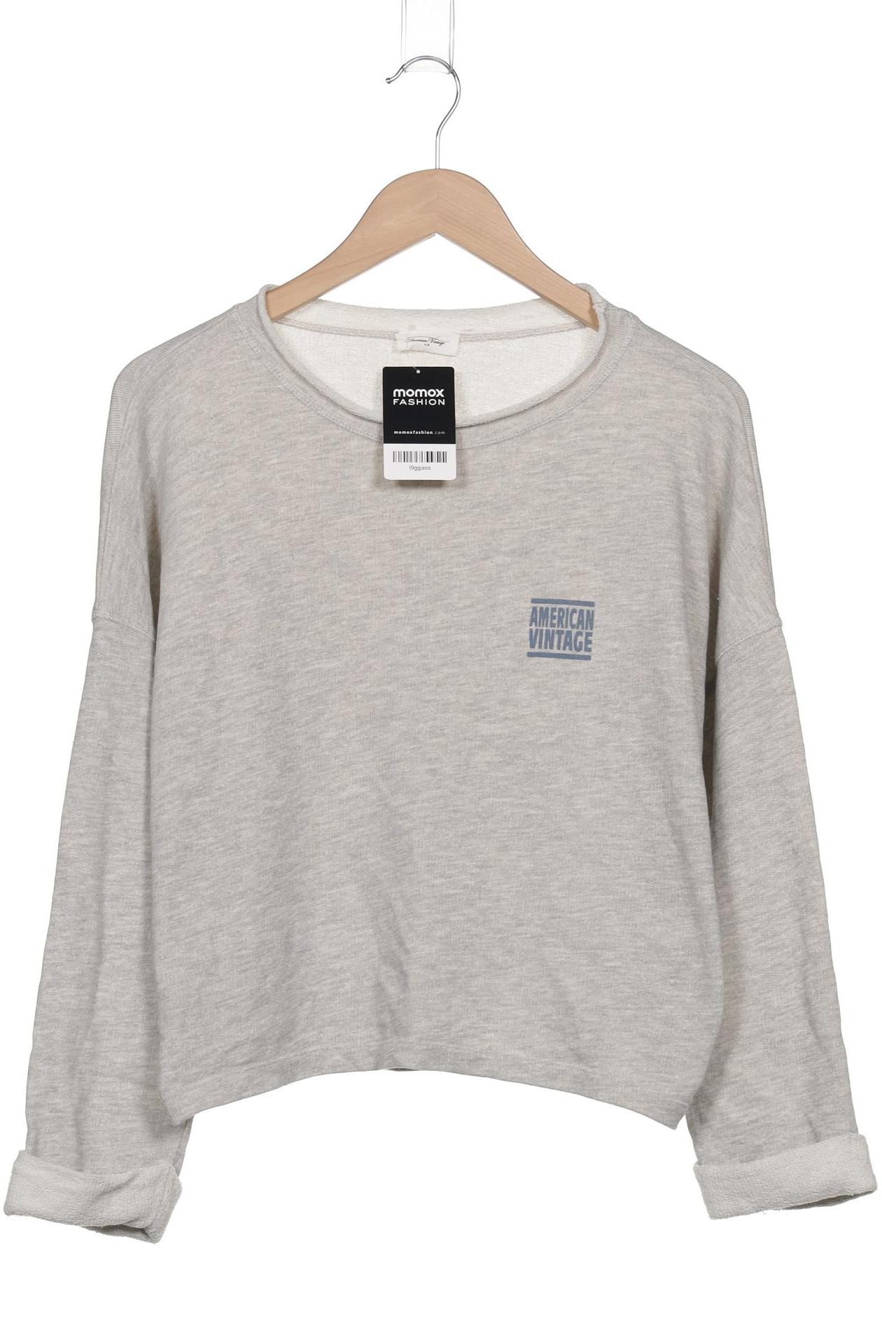 

American Vintage Damen Sweatshirt, grau, Gr. 36