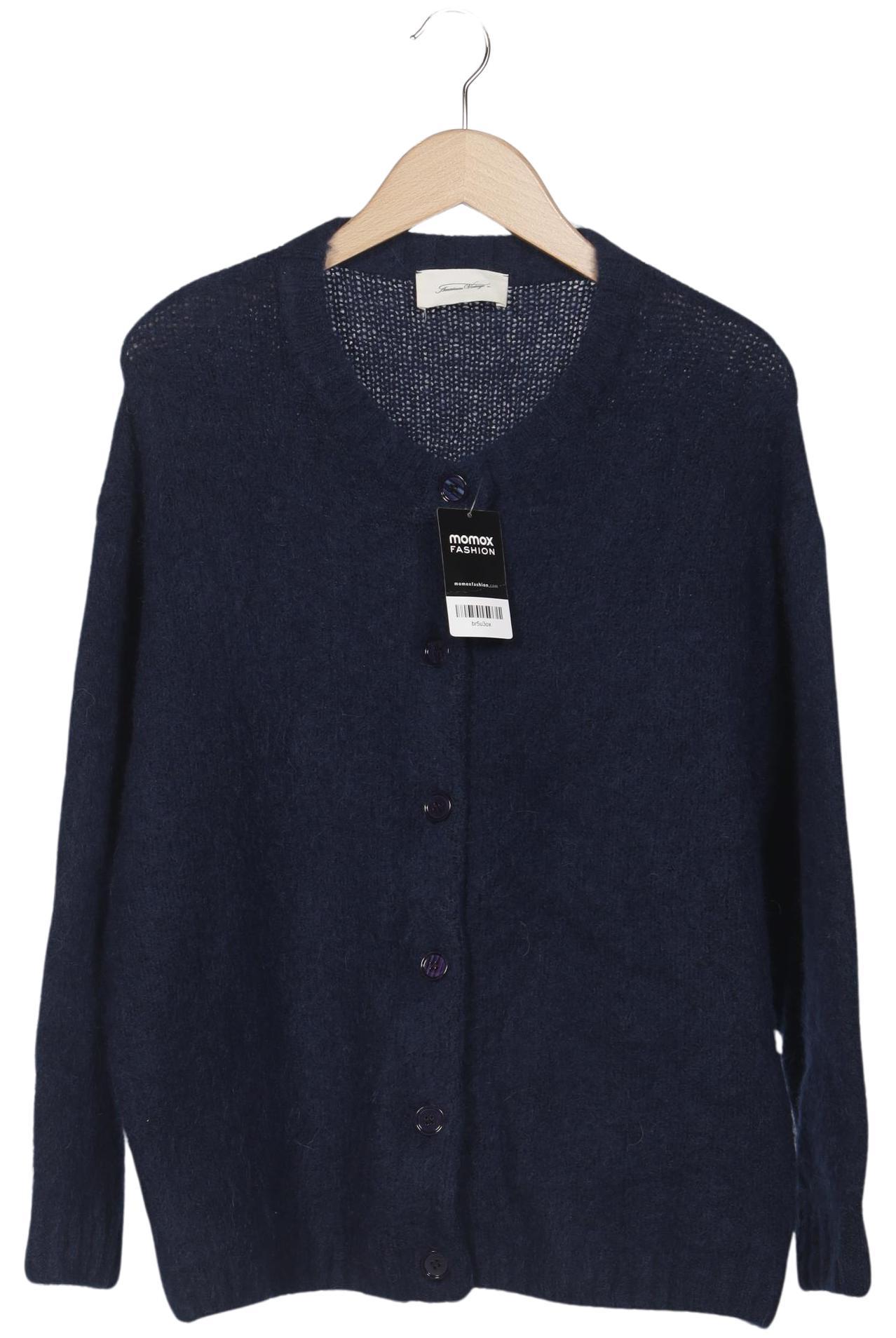 

American Vintage Damen Strickjacke, marineblau, Gr. 34