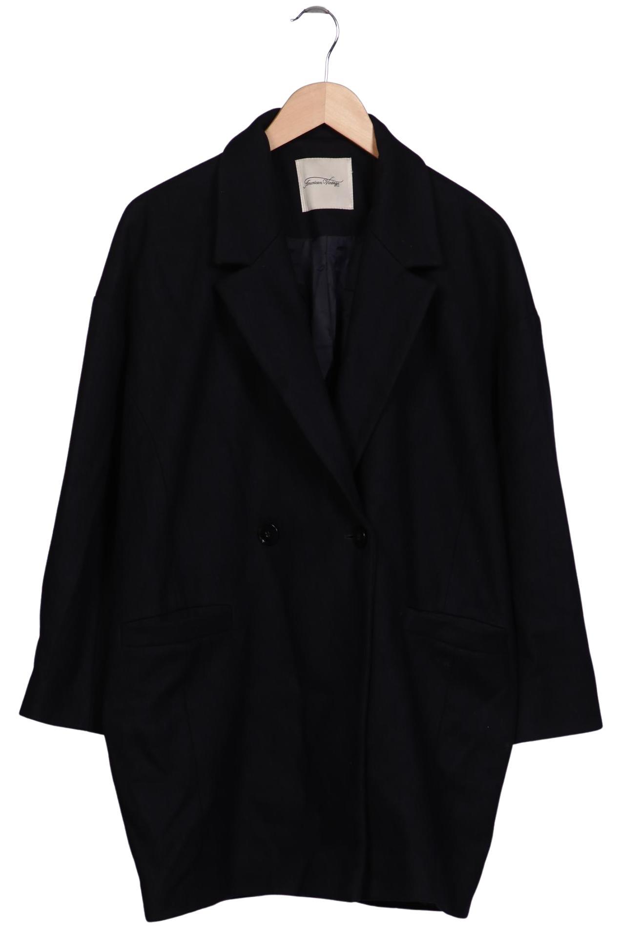 

American Vintage Damen Mantel, marineblau, Gr. 38
