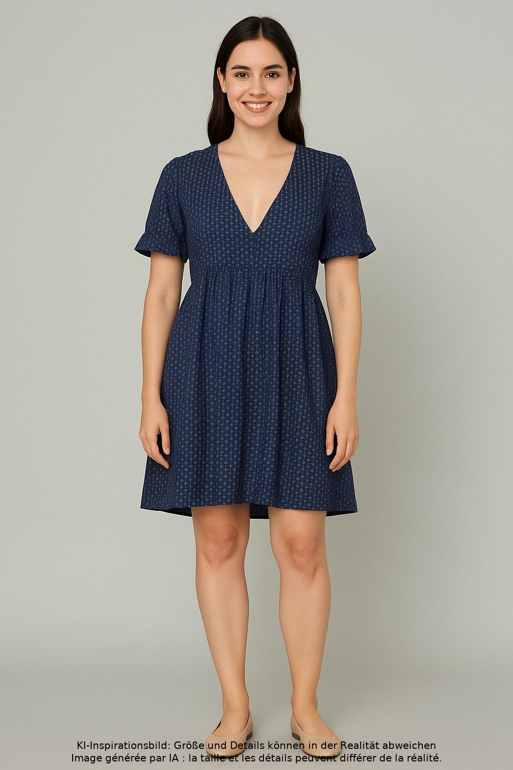 

American Vintage Damen Kleid, marineblau, Gr. 42