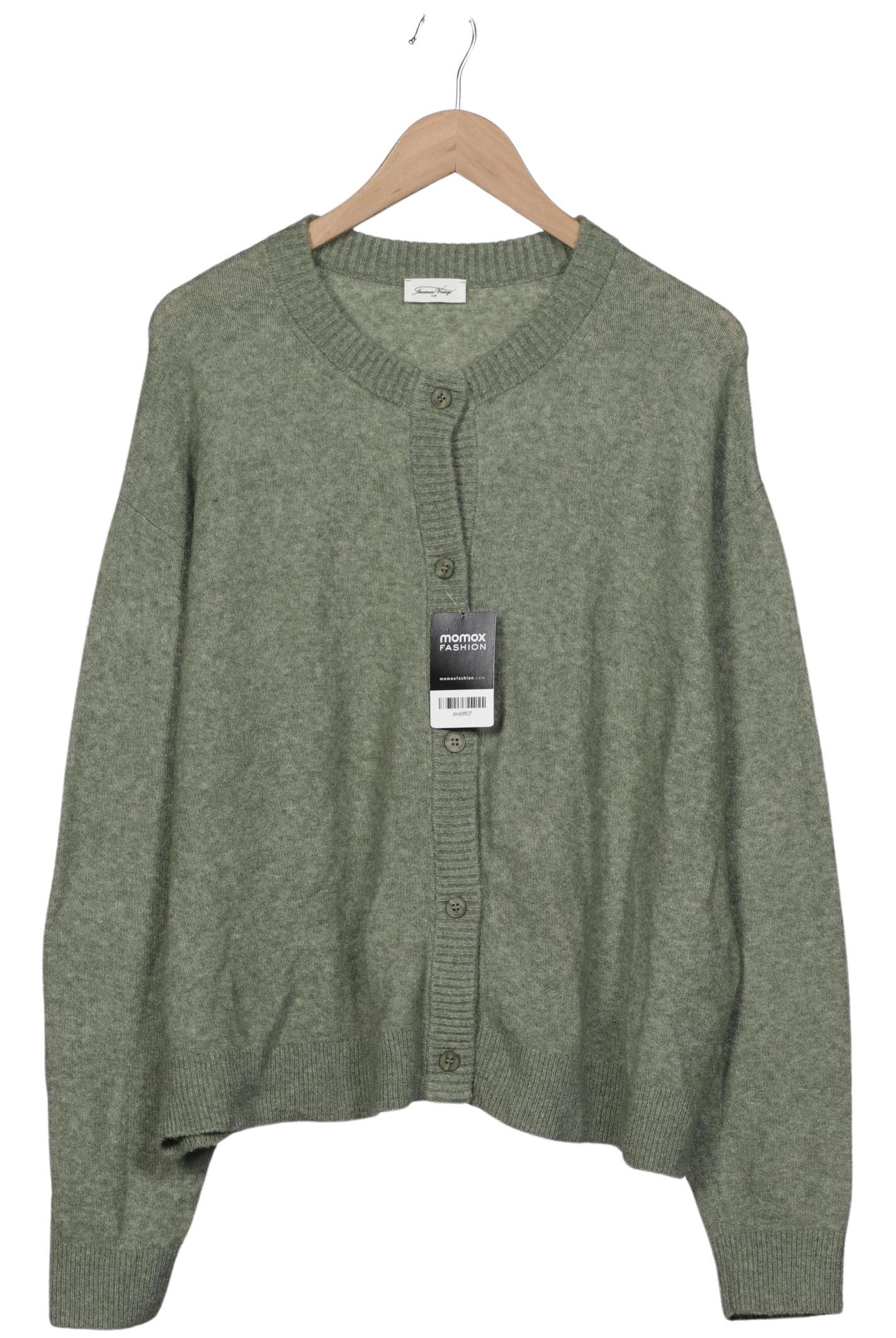 

American Vintage Damen Strickjacke, grün, Gr. 38