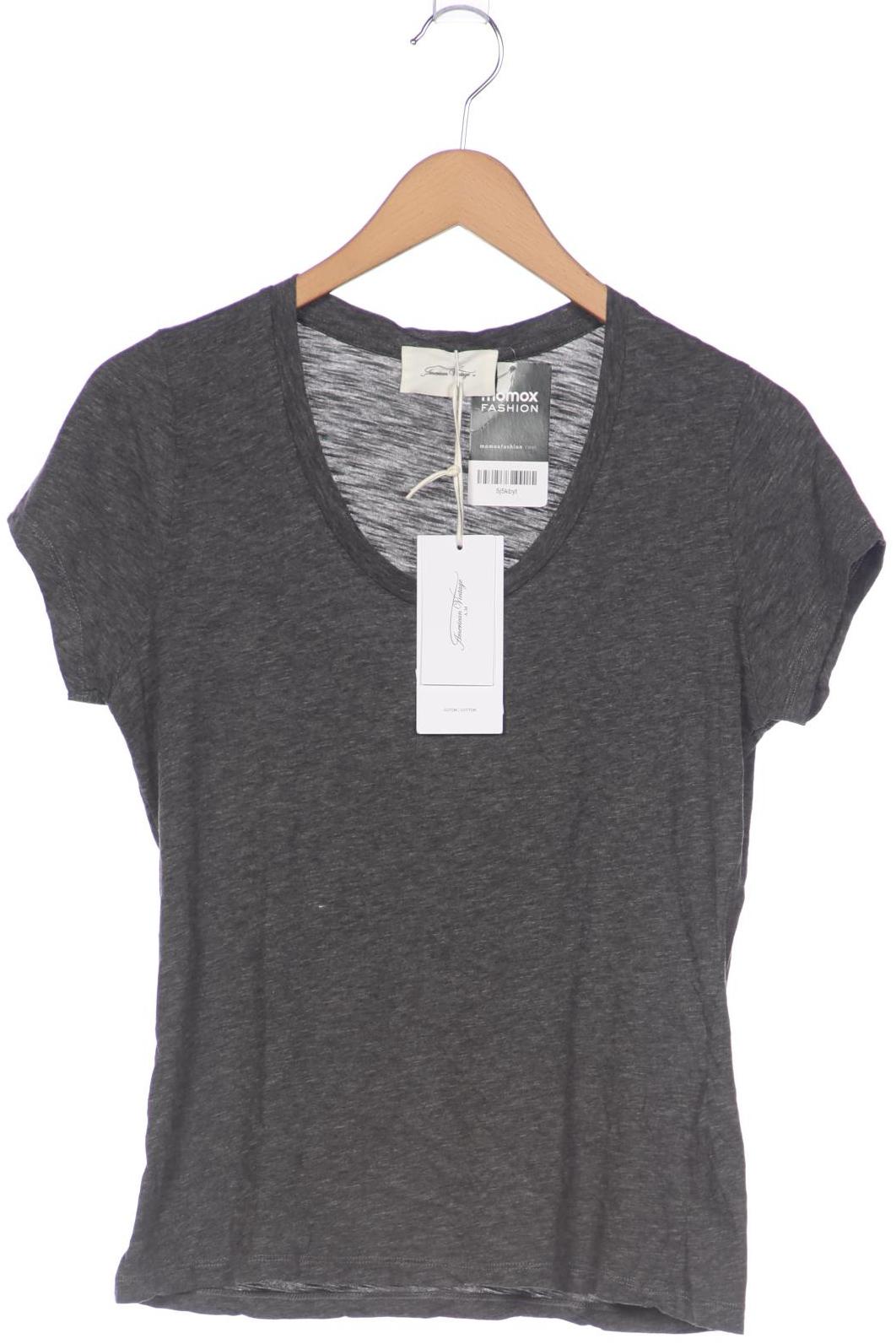 

American Vintage Damen T-Shirt, grau, Gr. 36