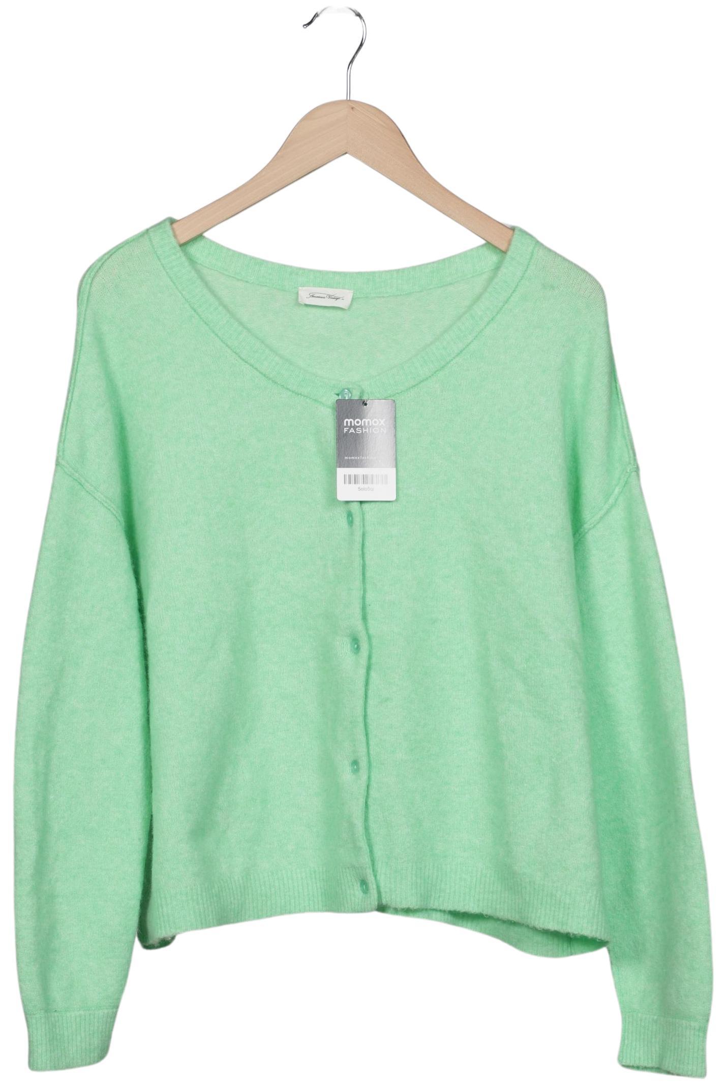 

American Vintage Damen Strickjacke, hellgrün, Gr. 38