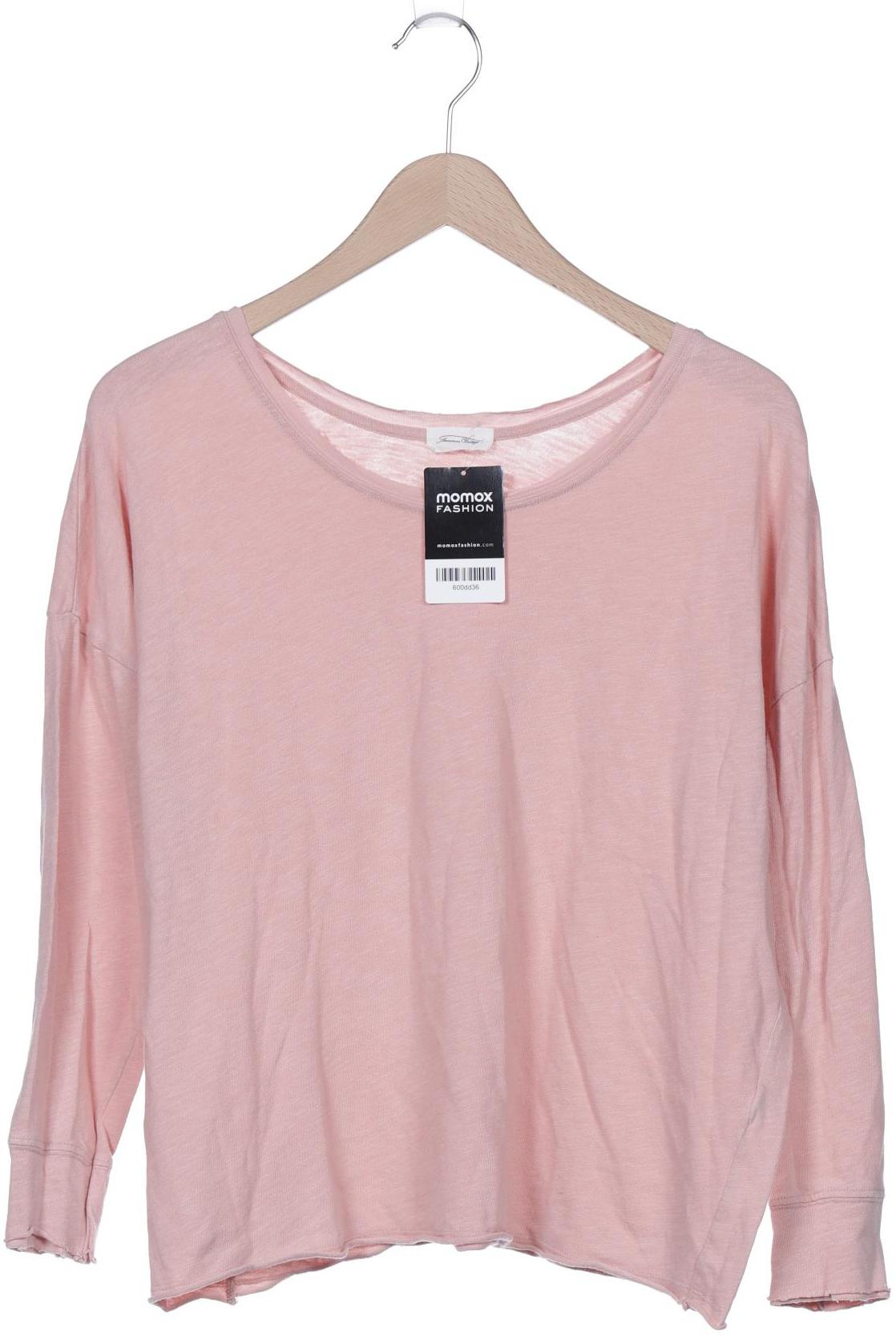 

American Vintage Damen Langarmshirt, pink, Gr. 42