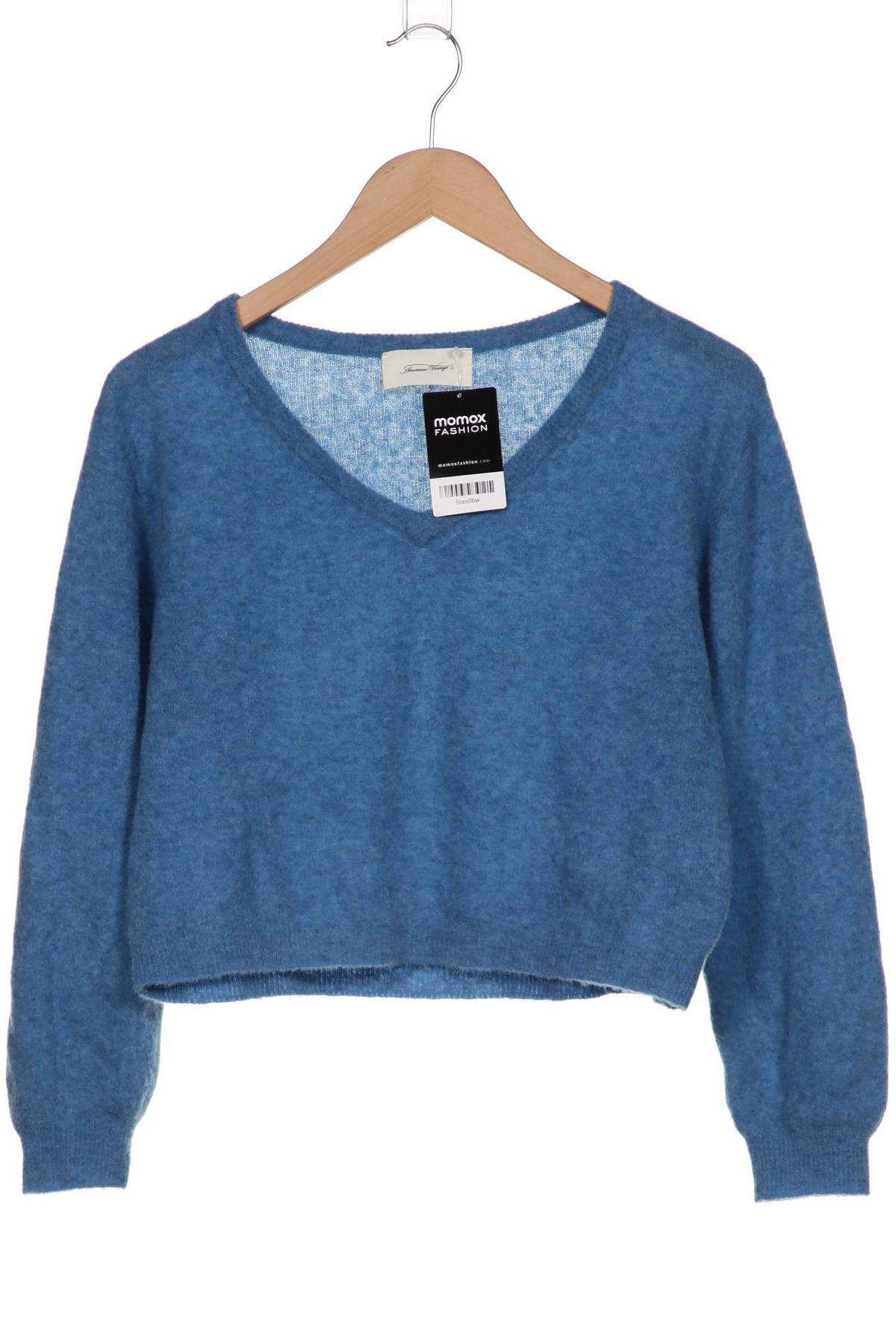 

American Vintage Damen Pullover, blau, Gr. 38