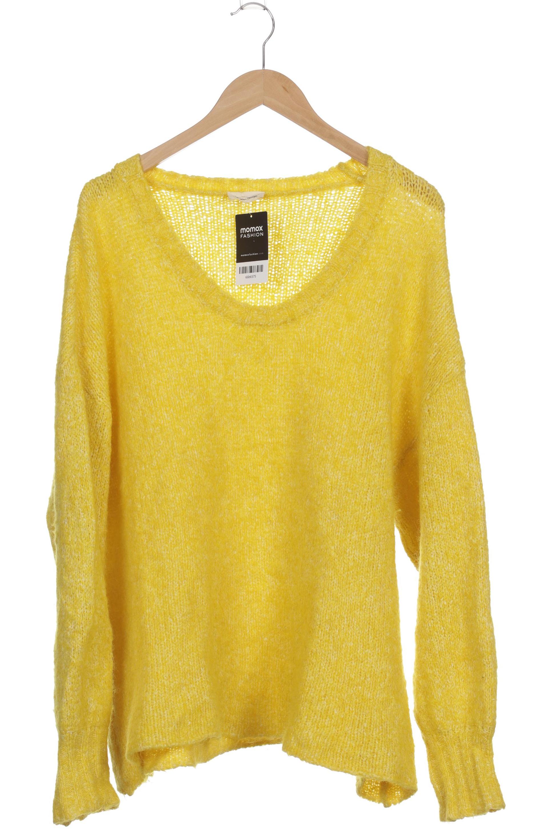 

American Vintage Damen Pullover, gelb, Gr.