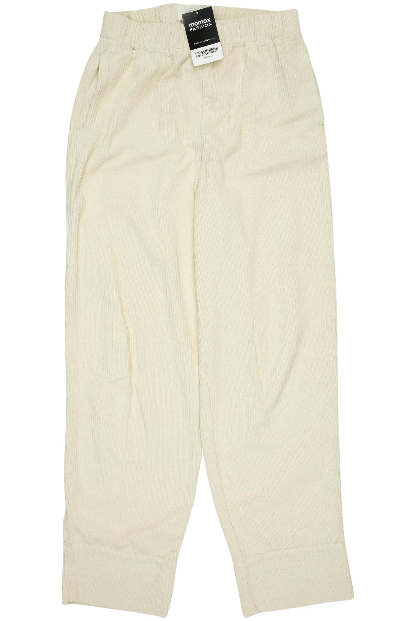 

American Vintage Damen Stoffhose, cremeweiß, Gr. 0