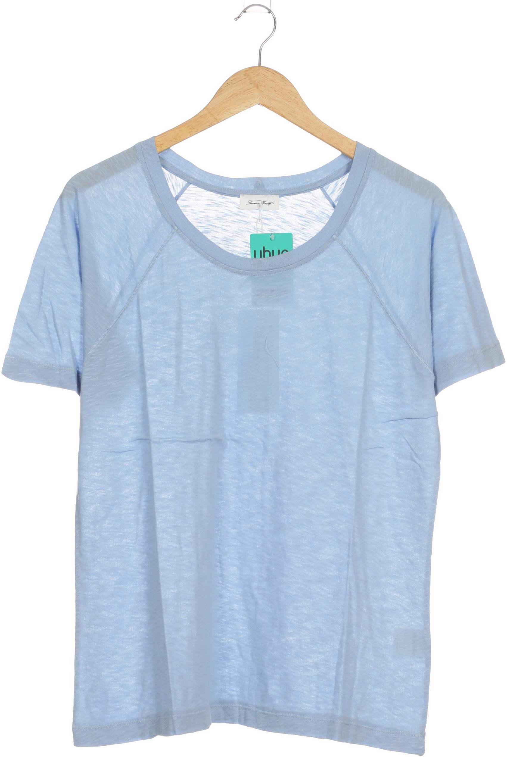 

American Vintage Damen T-Shirt, blau, Gr. 42