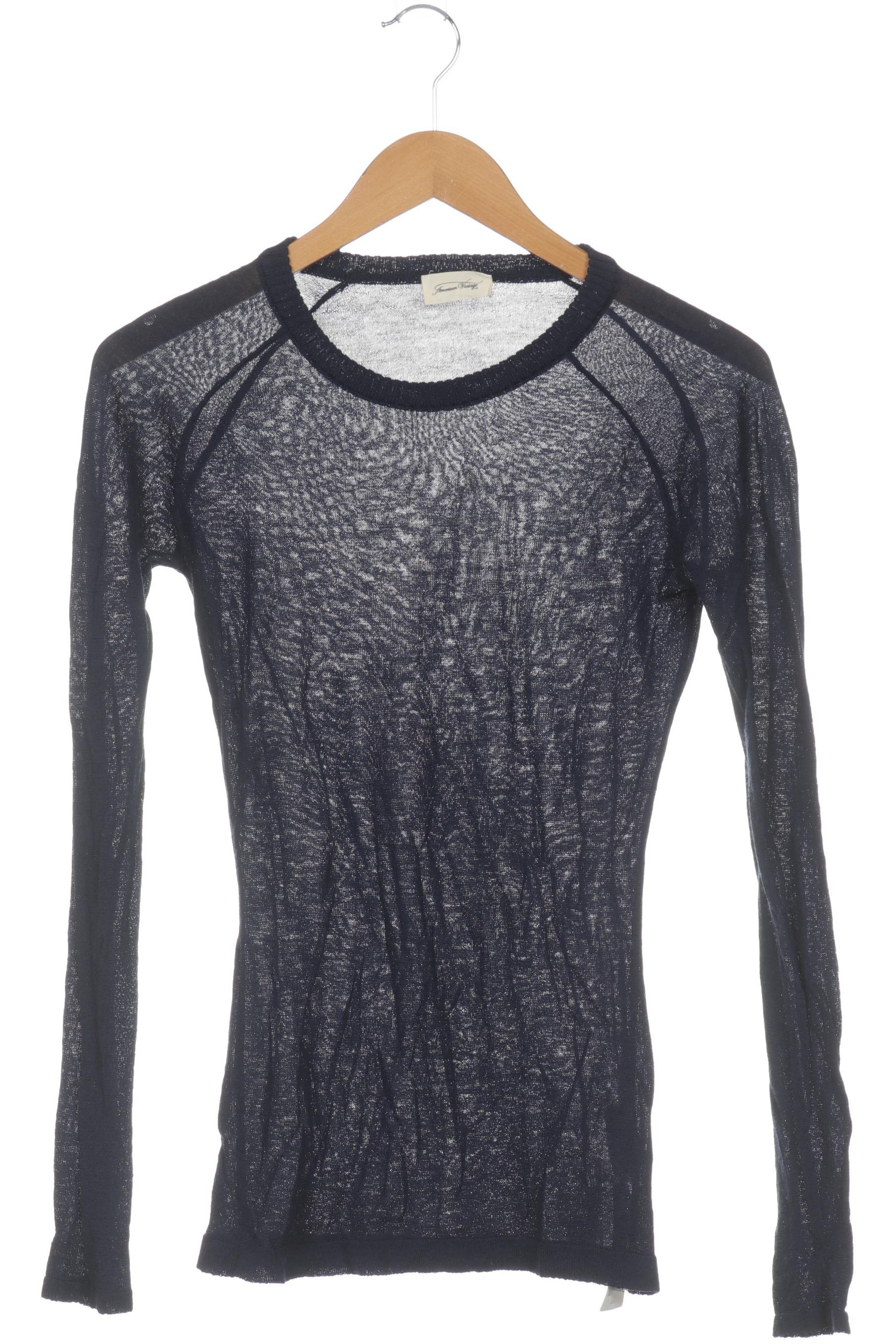 

American Vintage Damen Pullover, blau, Gr.