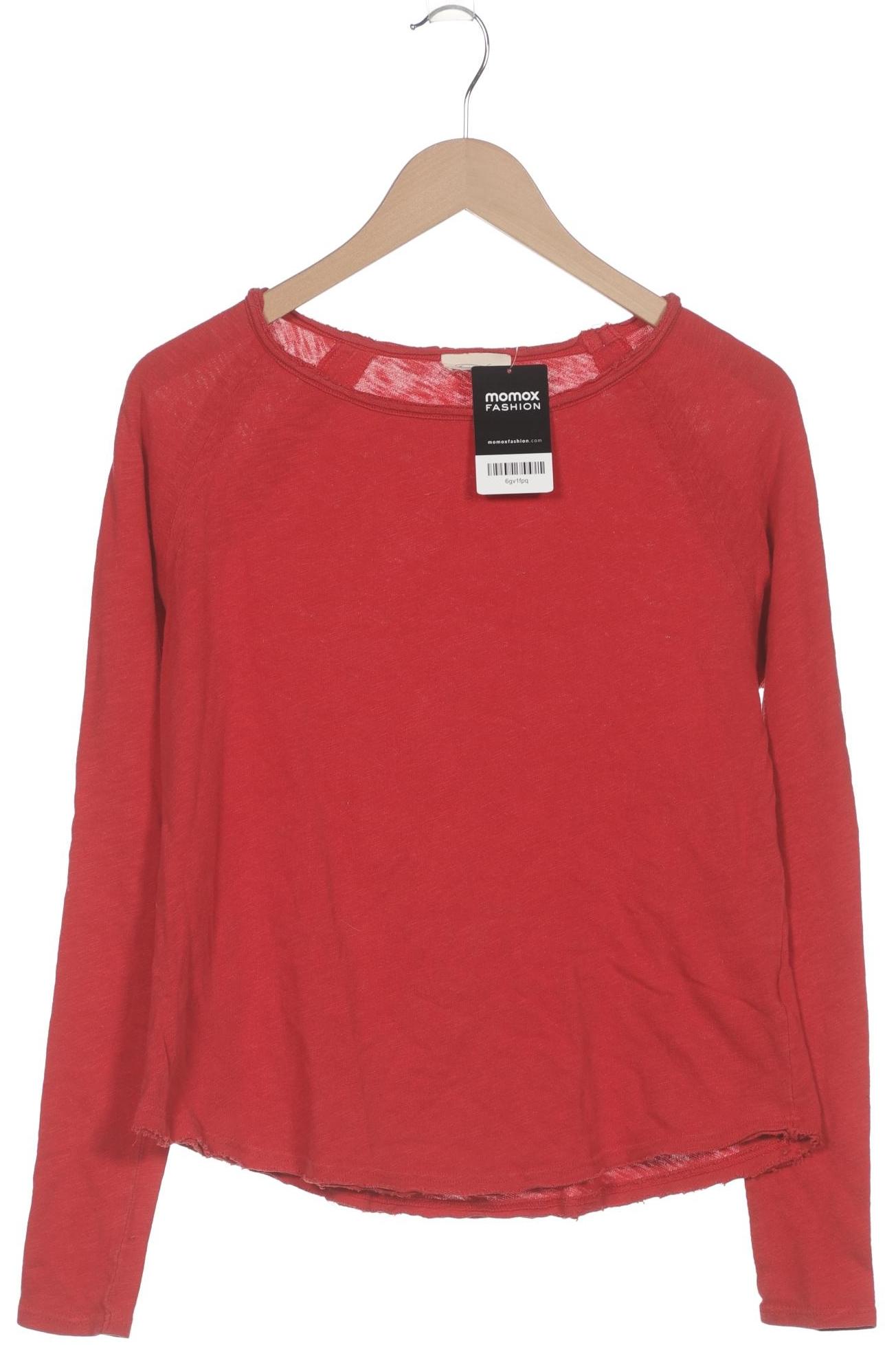 

American Vintage Damen Langarmshirt, rot, Gr. 36