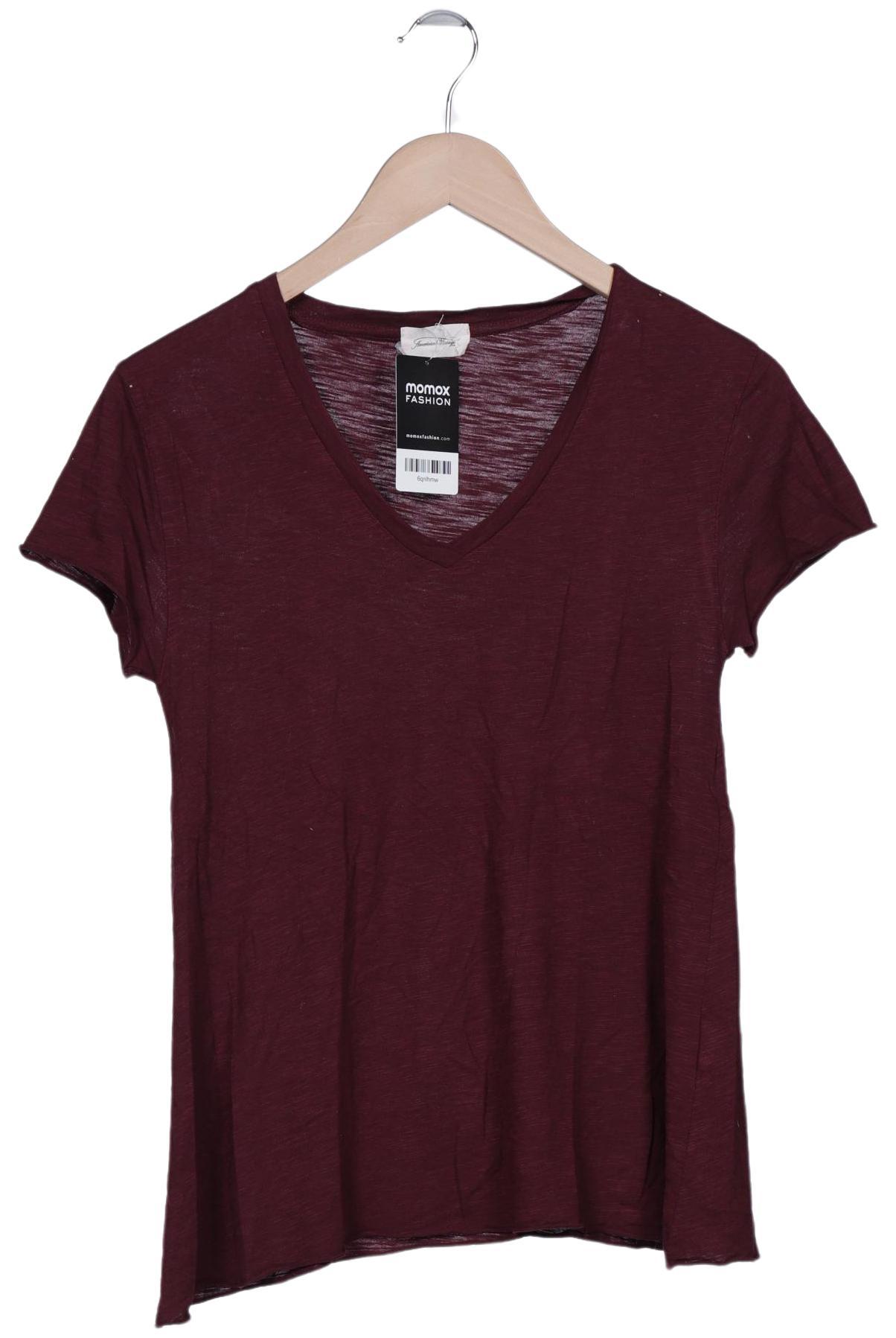 

American Vintage Damen T-Shirt, bordeaux, Gr. 34