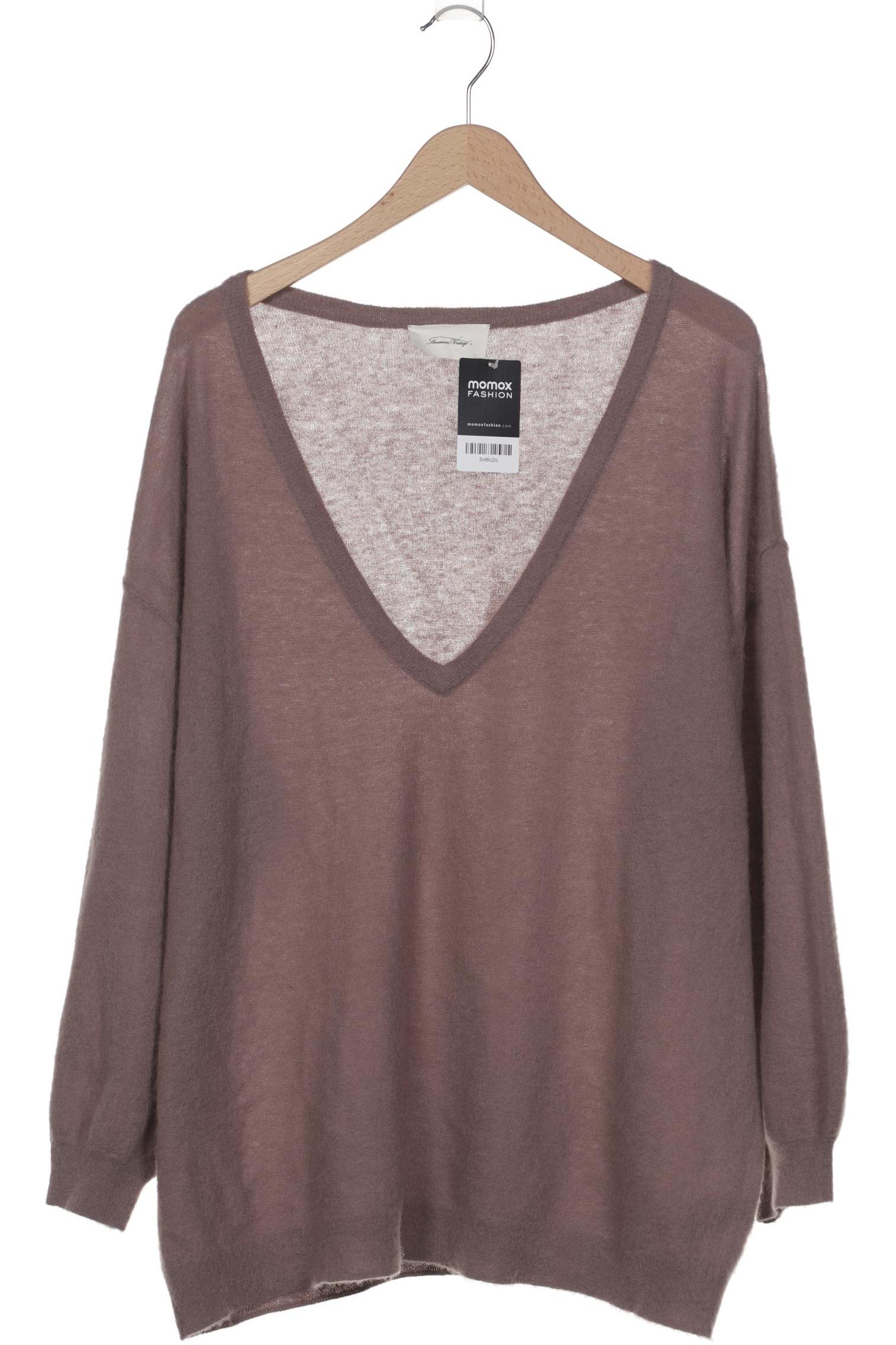 

American Vintage Damen Pullover, braun, Gr. 38