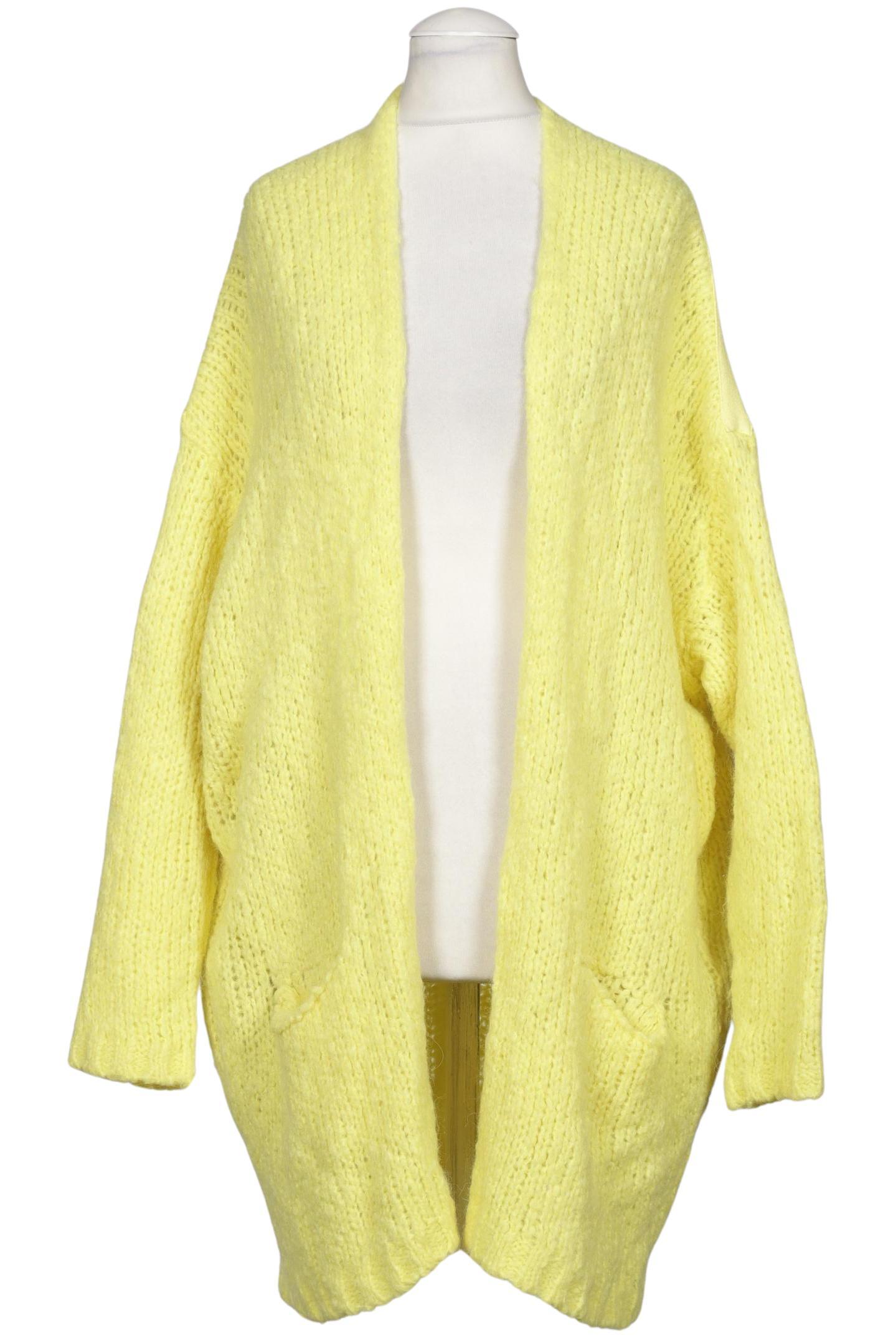 

American Vintage Damen Strickjacke, gelb, Gr. 34