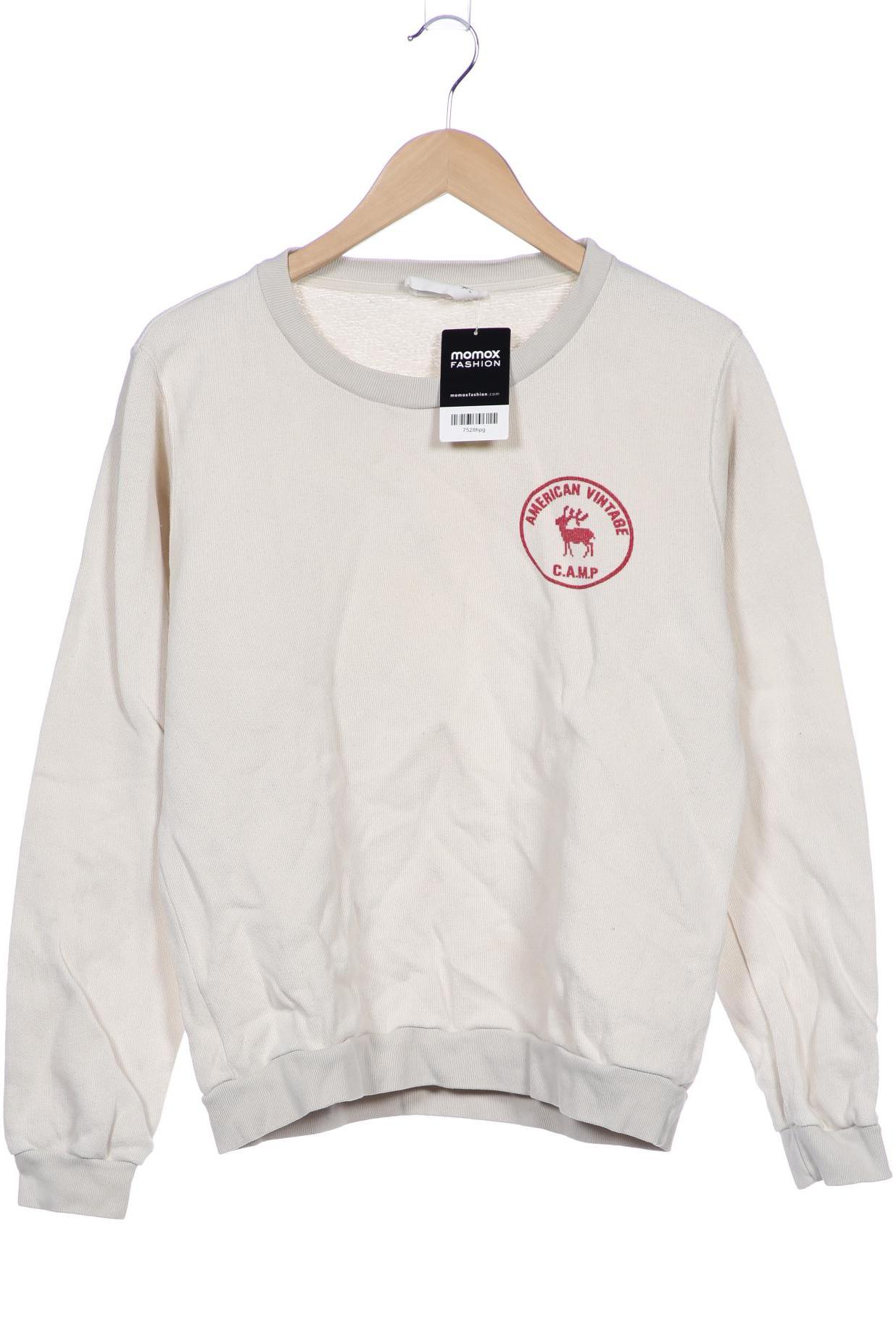 

American Vintage Damen Sweatshirt, cremeweiß, Gr. 38