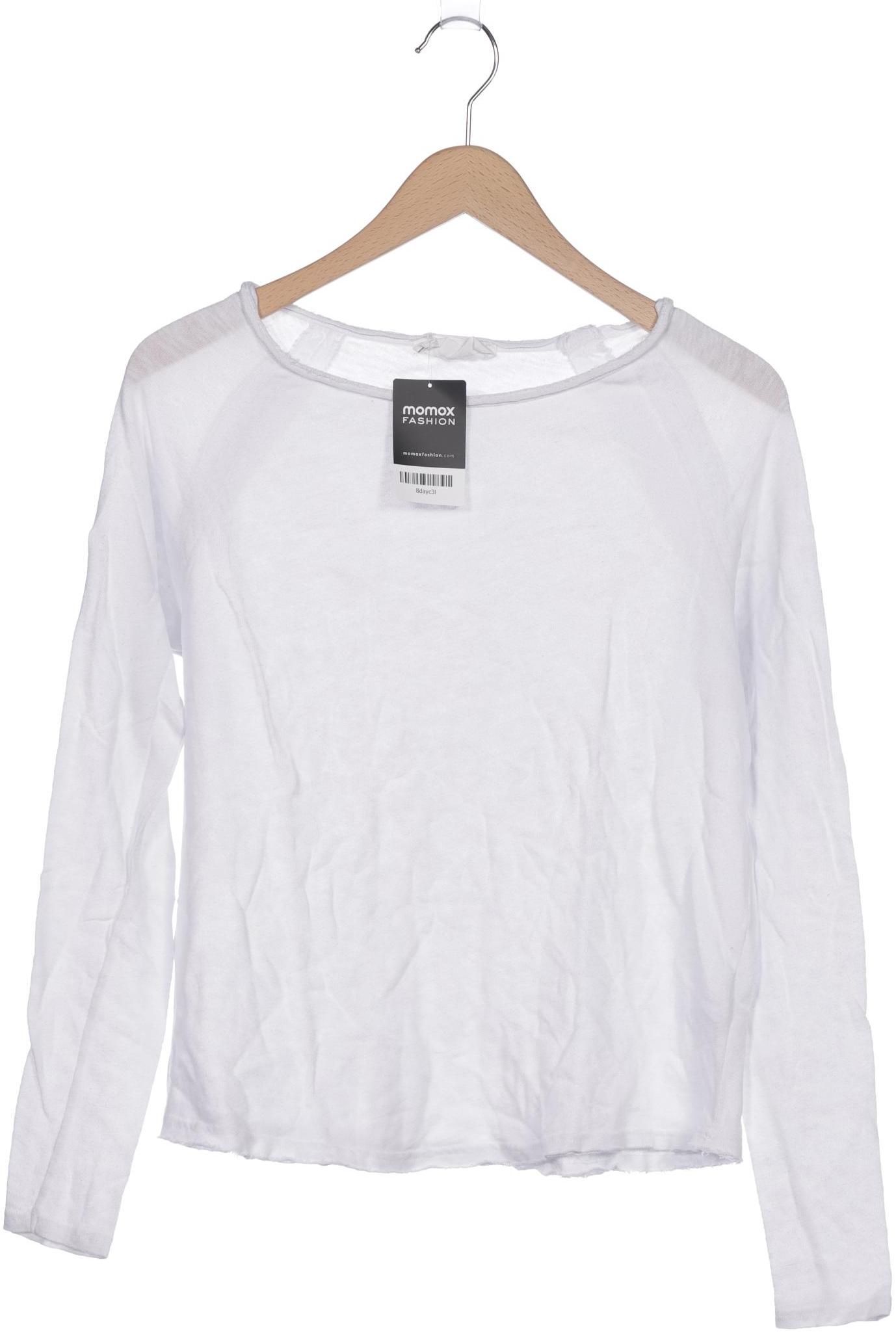

American Vintage Damen Langarmshirt, weiß, Gr. 38