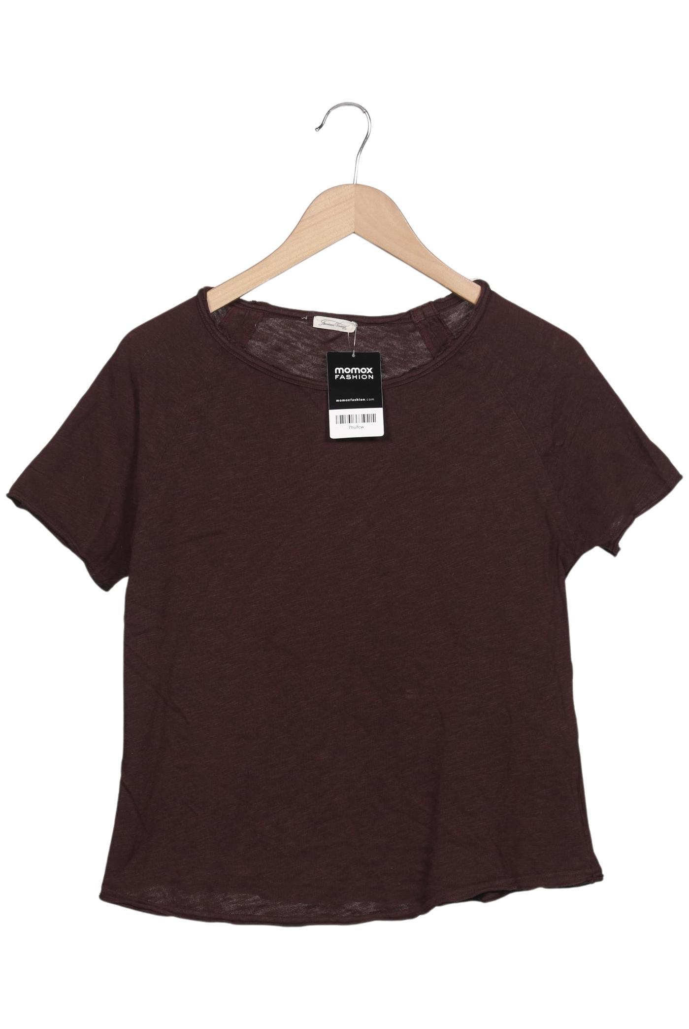 

American Vintage Damen T-Shirt, bordeaux, Gr. 36