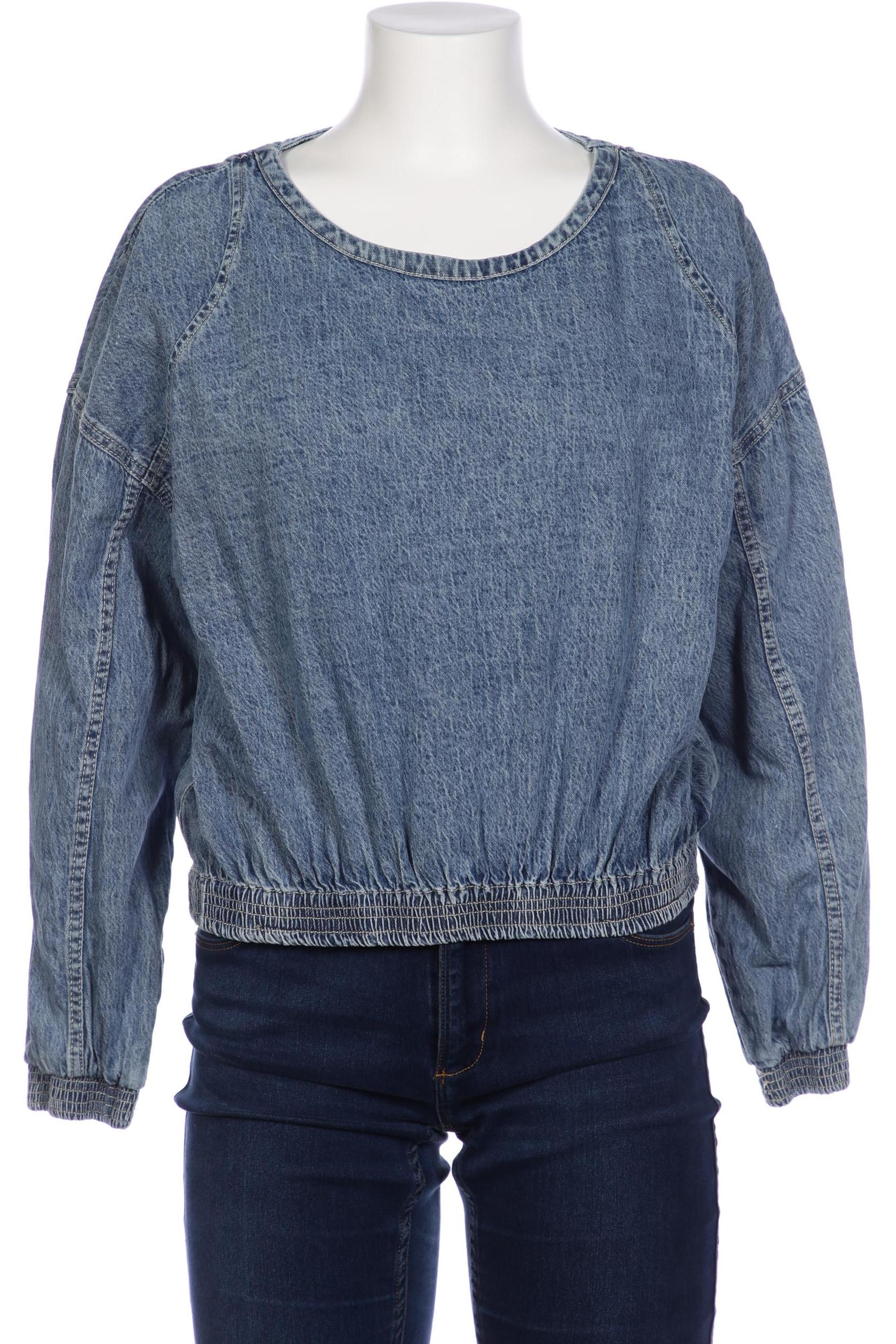 

American Vintage Damen Bluse, blau, Gr. 38