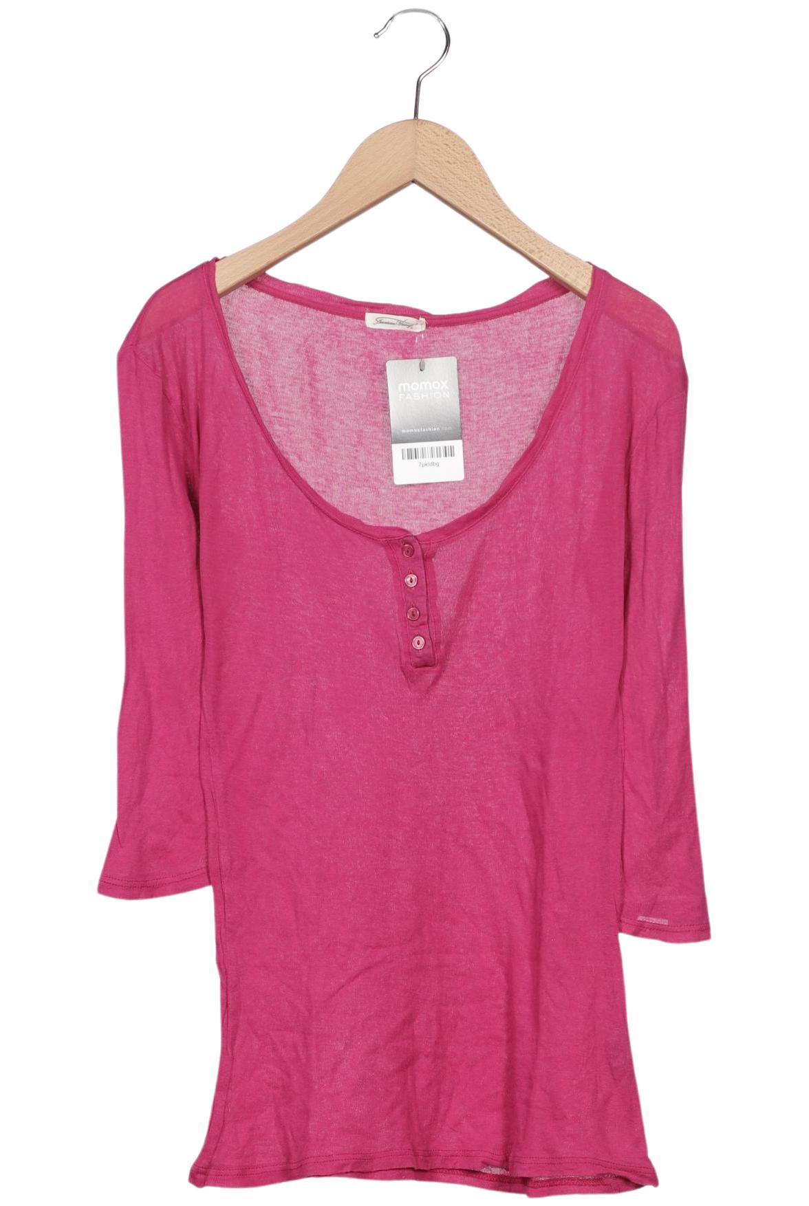 

American Vintage Damen Langarmshirt, pink, Gr. 42