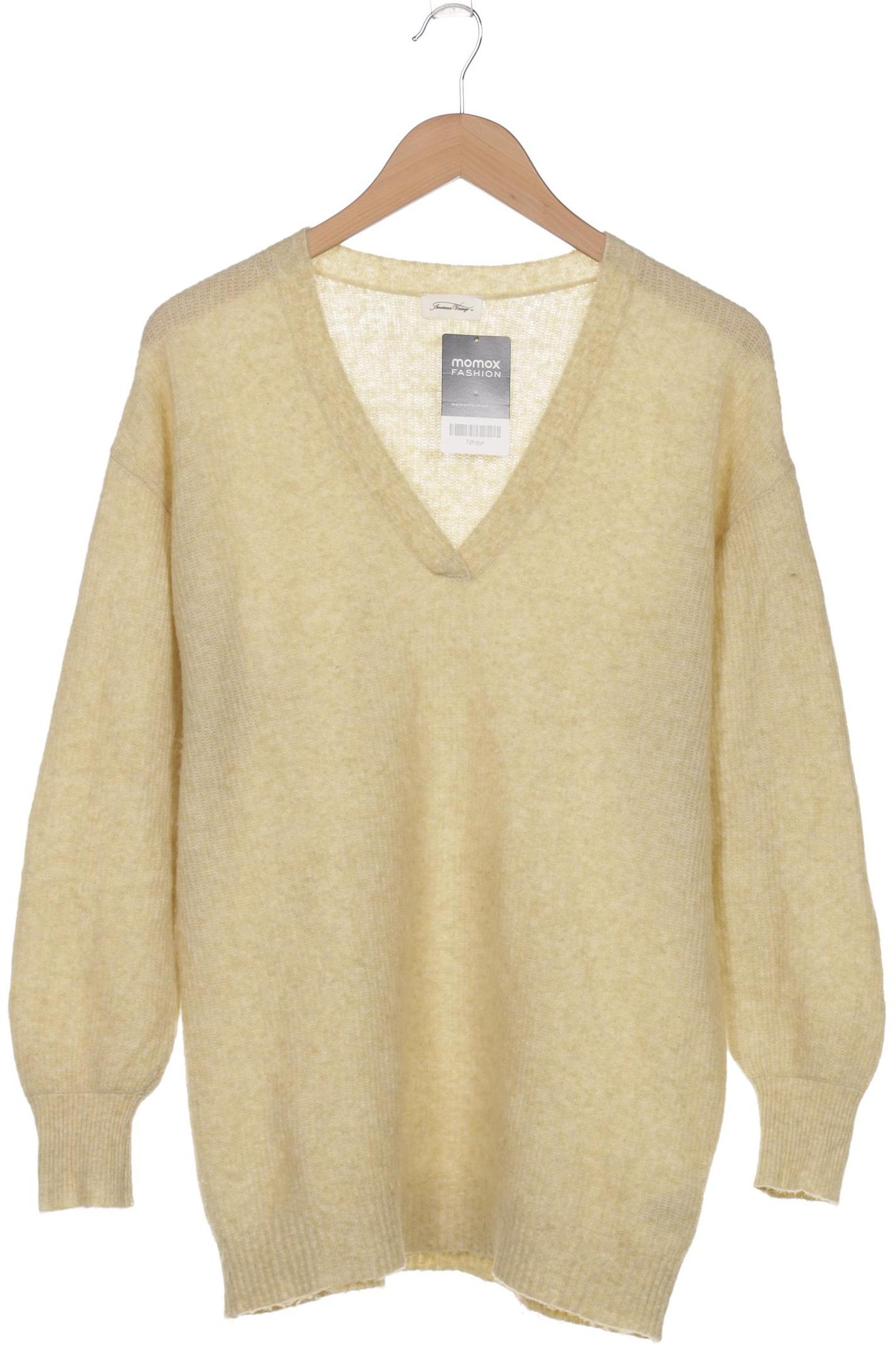 

American Vintage Damen Pullover, cremeweiß, Gr. uni
