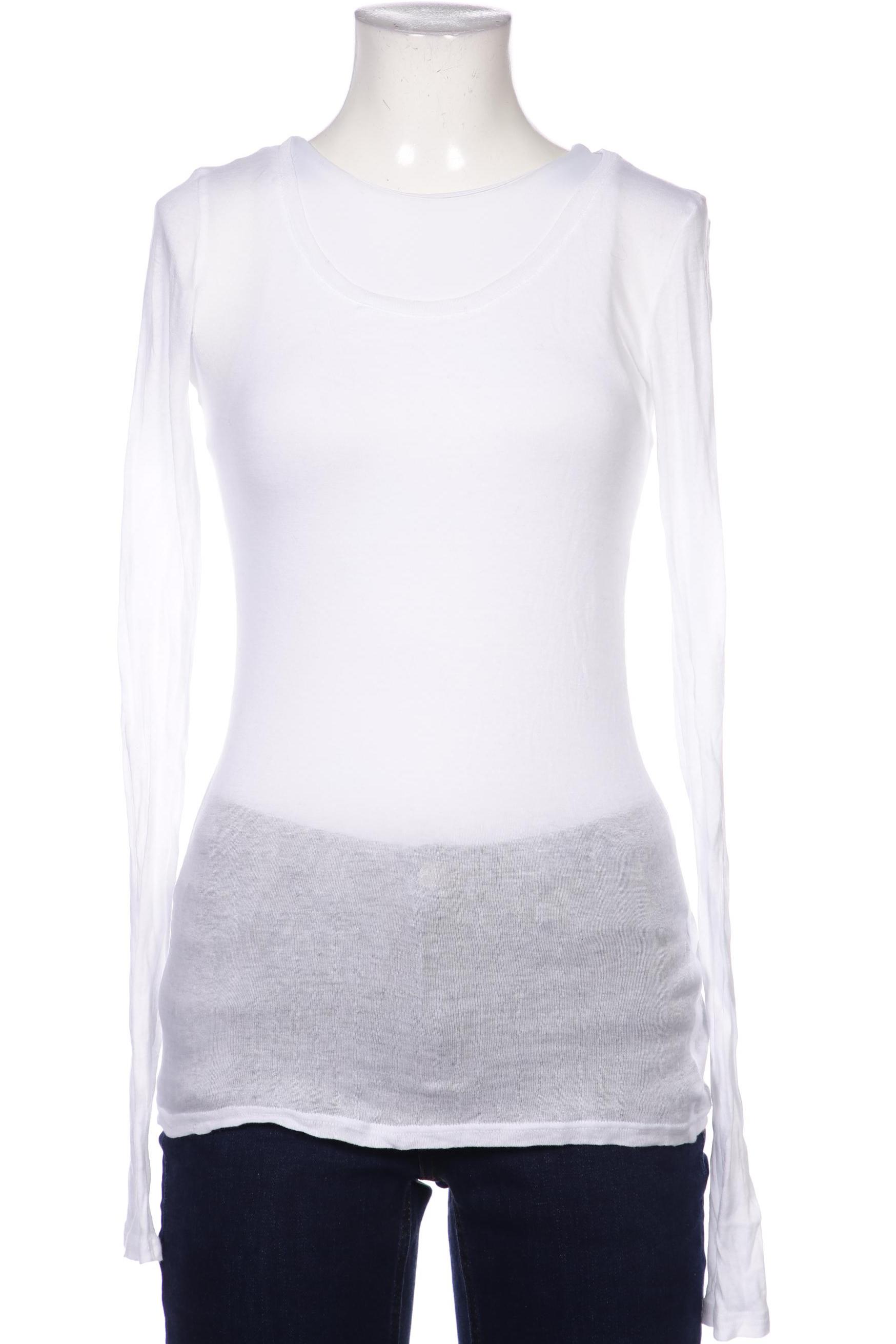 

American Vintage Damen Langarmshirt, weiß