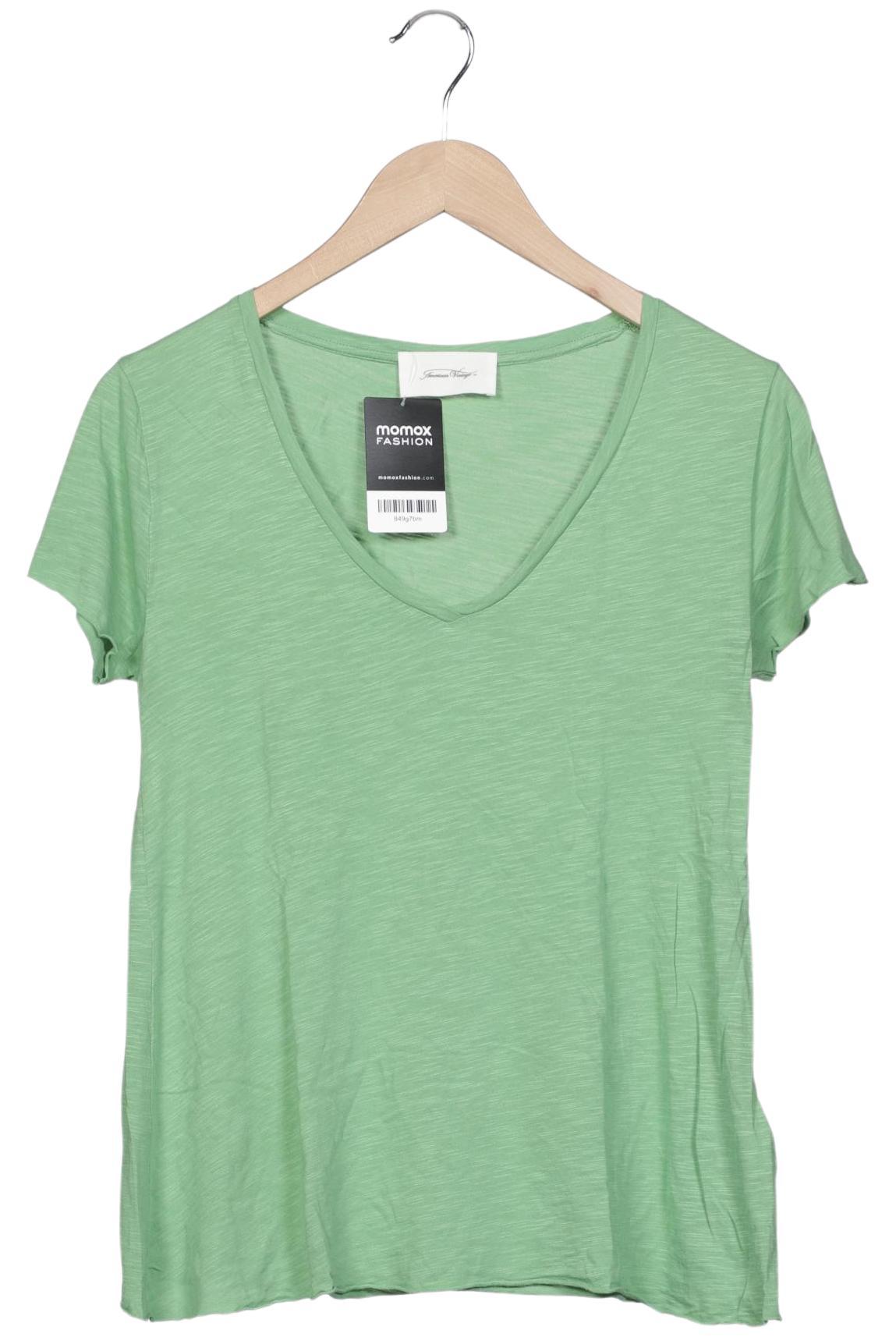 

American Vintage Damen T-Shirt, hellgrün, Gr. 38