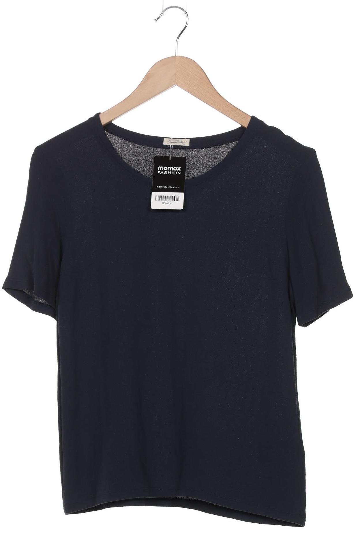 

American Vintage Damen T-Shirt, marineblau, Gr. 36