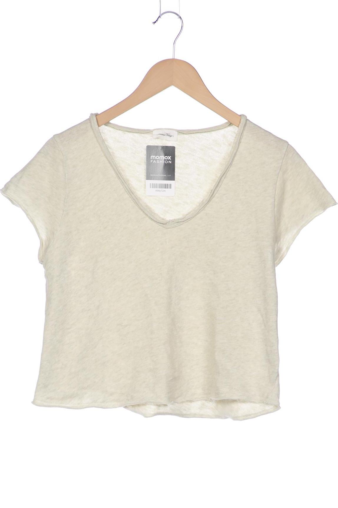 

American Vintage Damen T-Shirt, cremeweiß