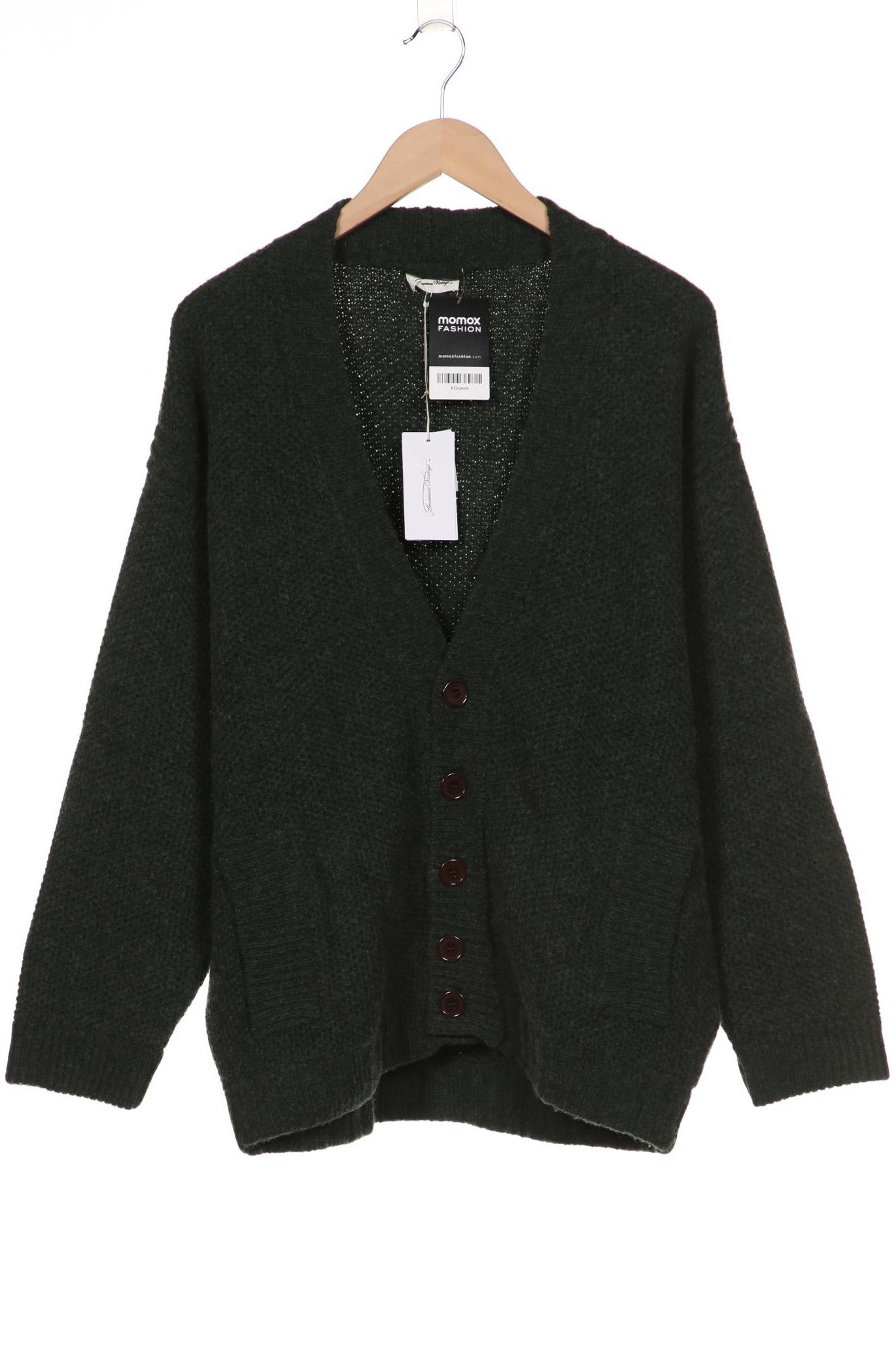 

American Vintage Damen Strickjacke, grün, Gr. 36