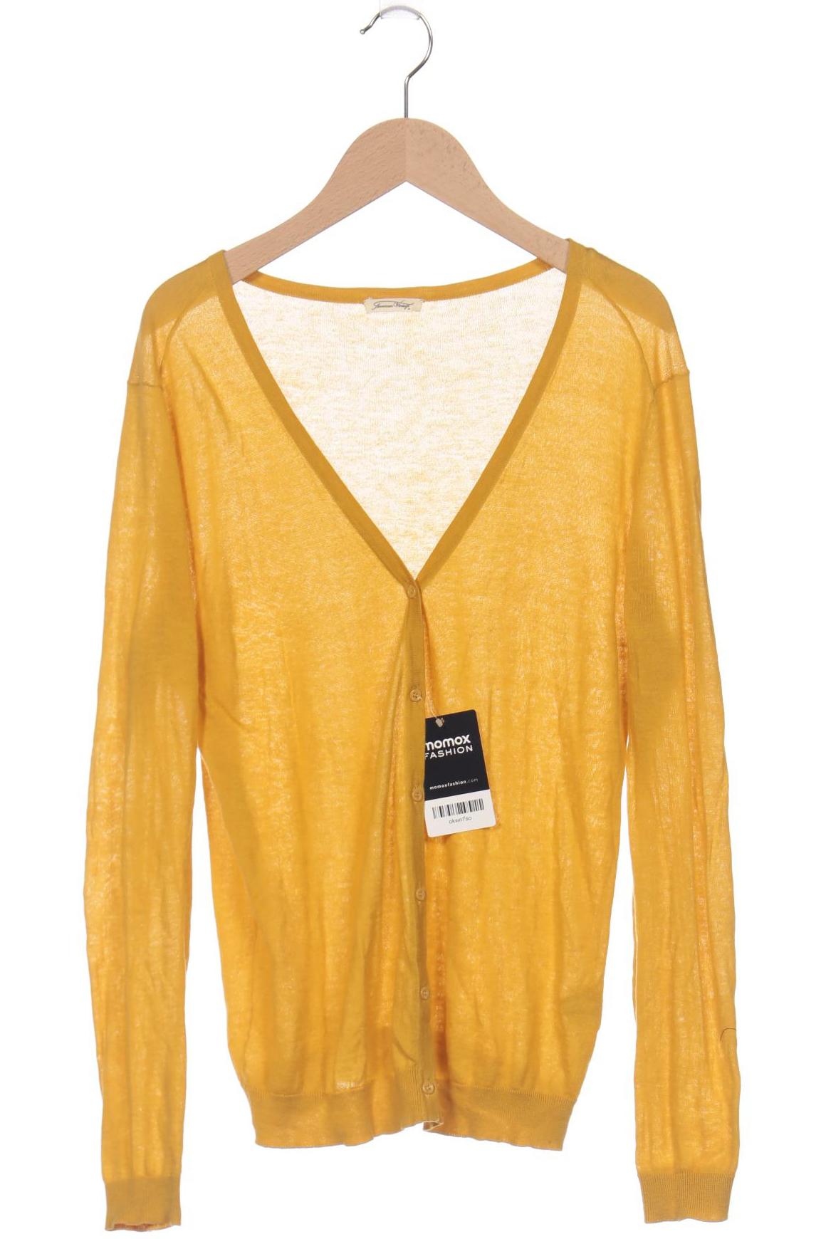 

American Vintage Damen Strickjacke, gelb, Gr. 36