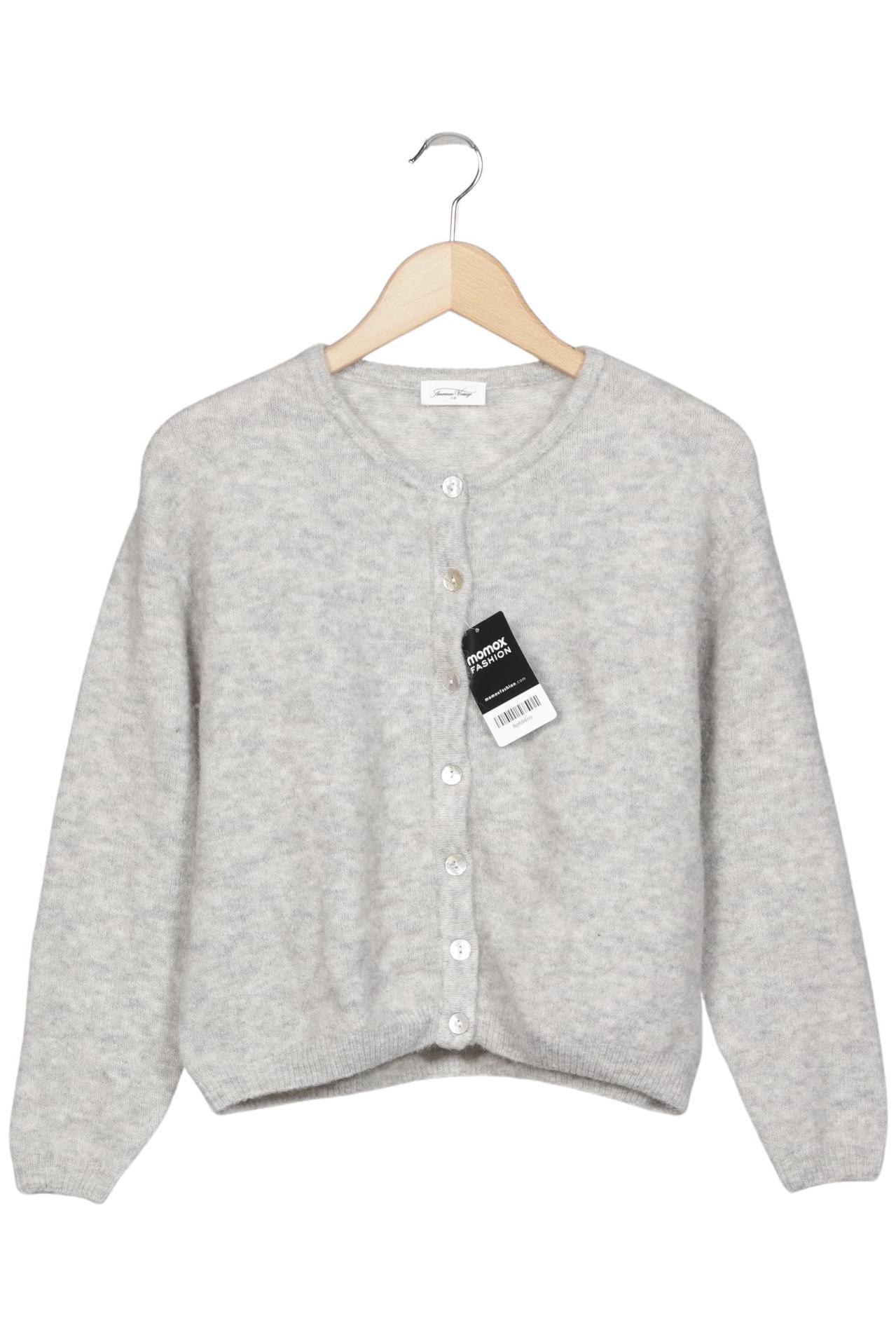 

American Vintage Damen Strickjacke, grau, Gr. 36