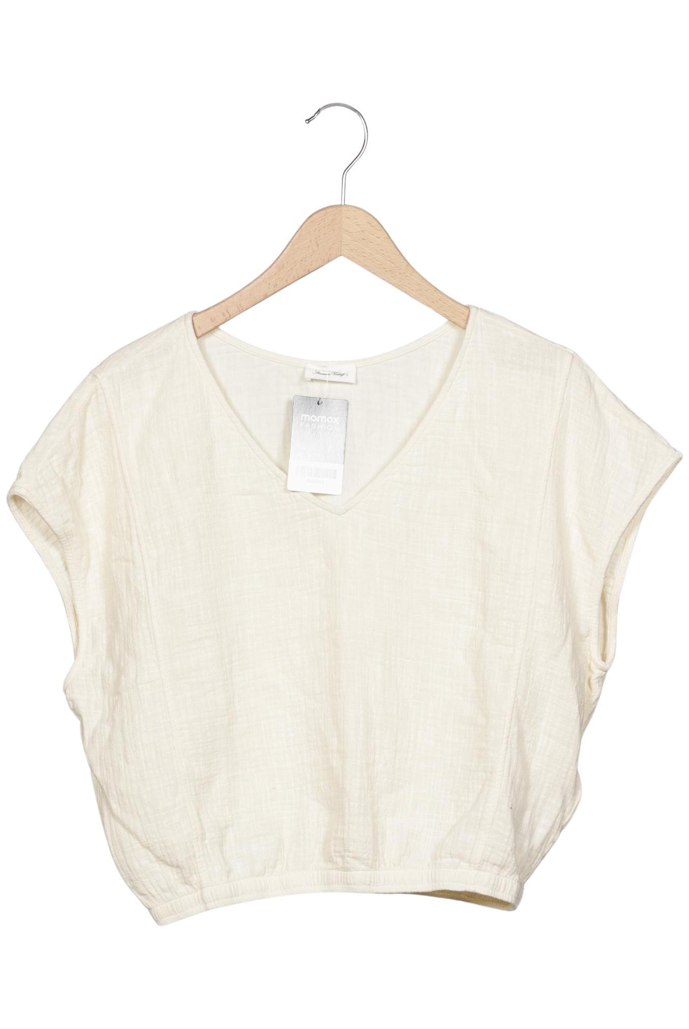 

American Vintage Damen T-Shirt, cremeweiß, Gr. 34