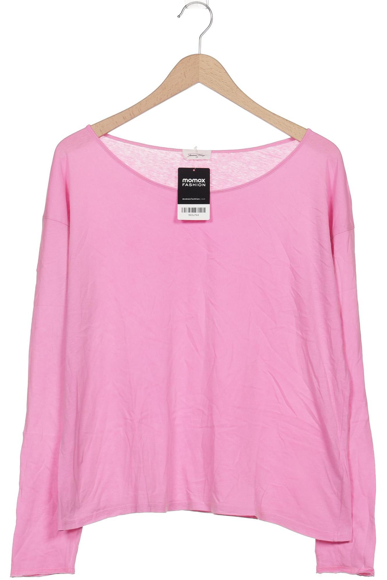 

American Vintage Damen Langarmshirt, pink, Gr. 42