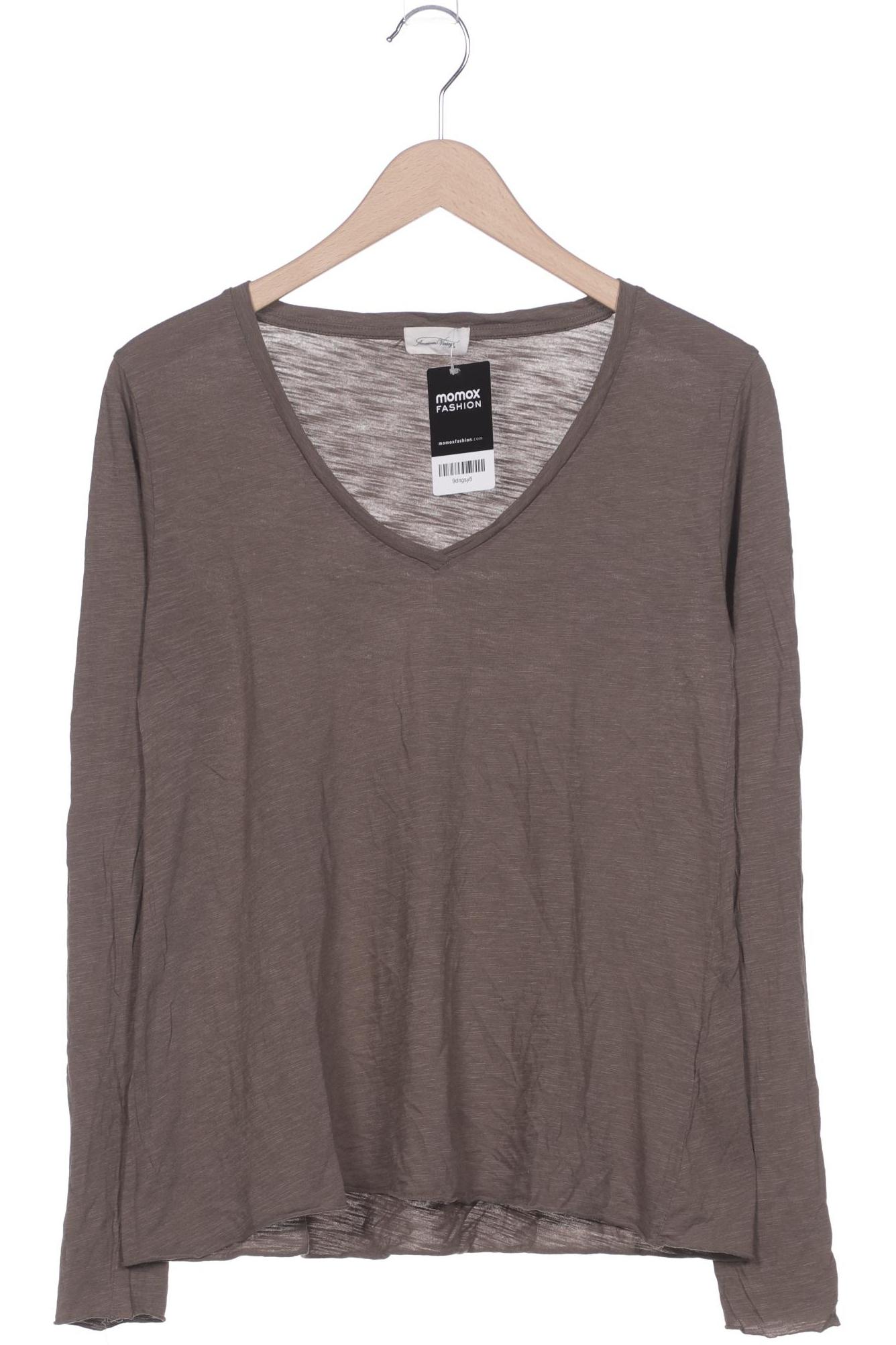 

American Vintage Damen Langarmshirt, grün, Gr. 38