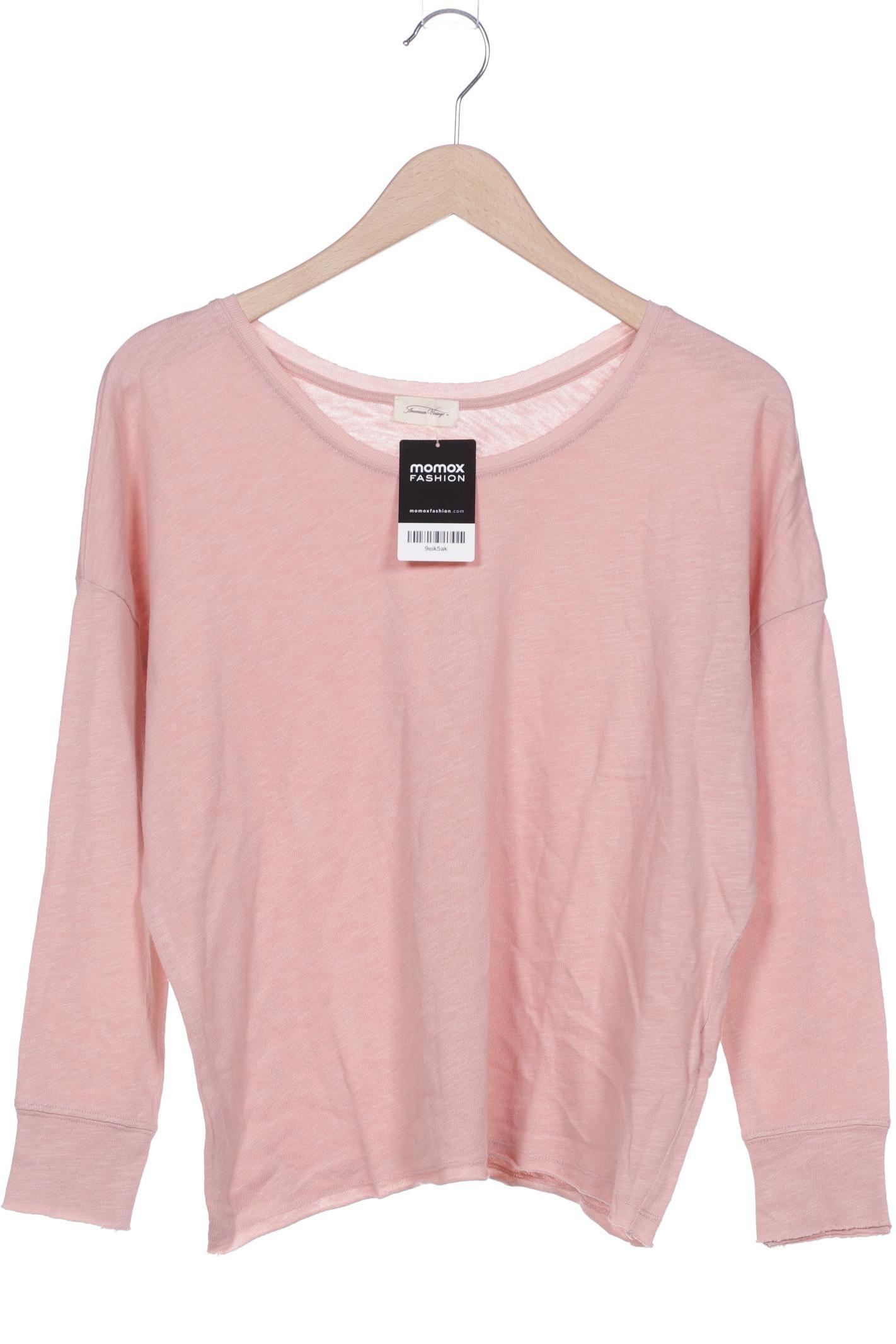 

American Vintage Damen Langarmshirt, pink, Gr. 36