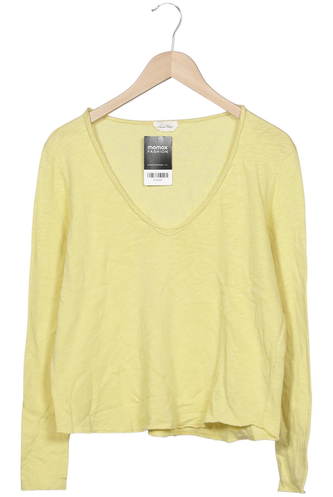 

American Vintage Damen Sweatshirt, gelb, Gr. 38