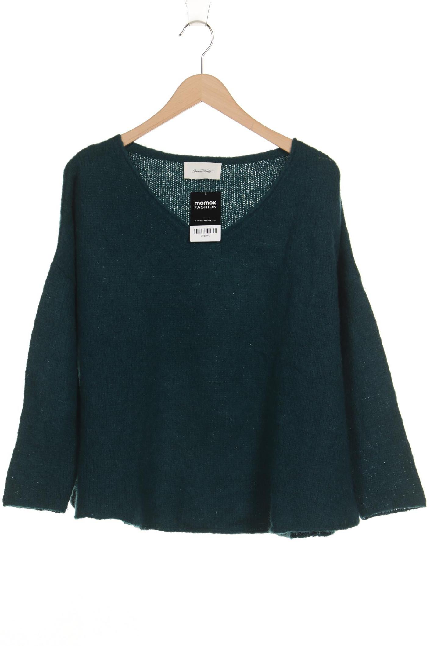 

American Vintage Damen Pullover, türkis, Gr. 34