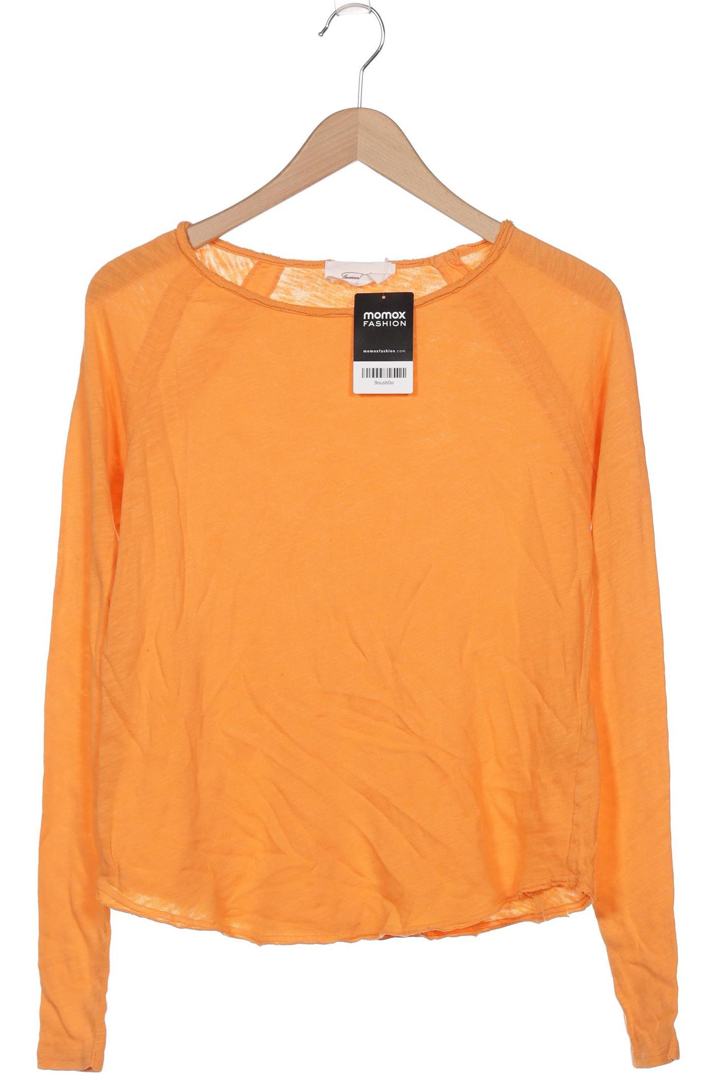 

American Vintage Damen Langarmshirt, orange, Gr. 36