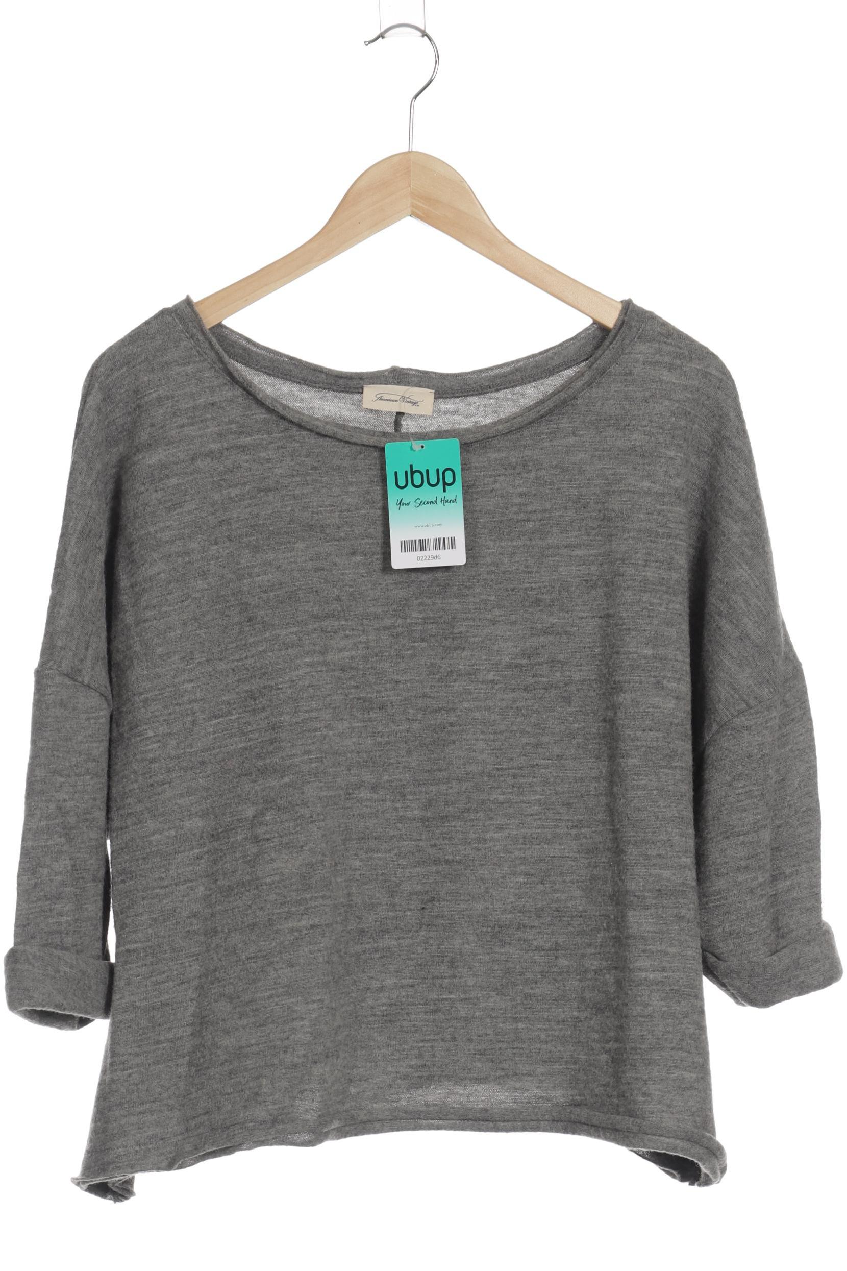 

American Vintage Damen Pullover, grau, Gr. 34