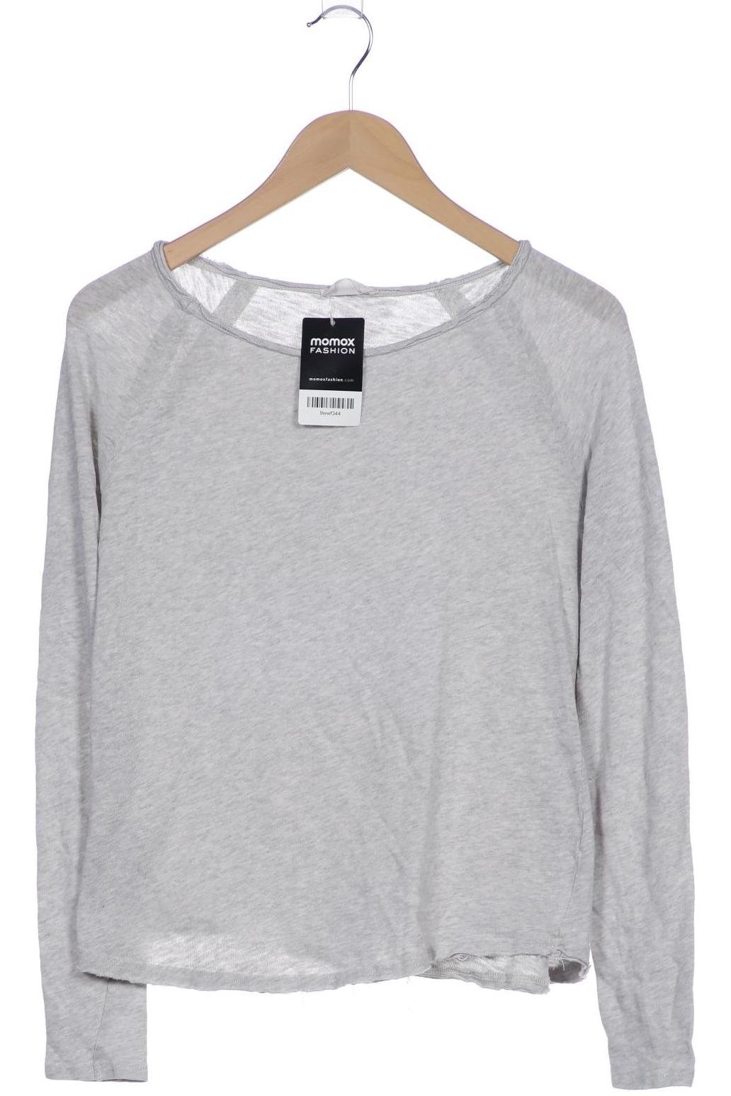 

American Vintage Damen Langarmshirt, grau, Gr. 38