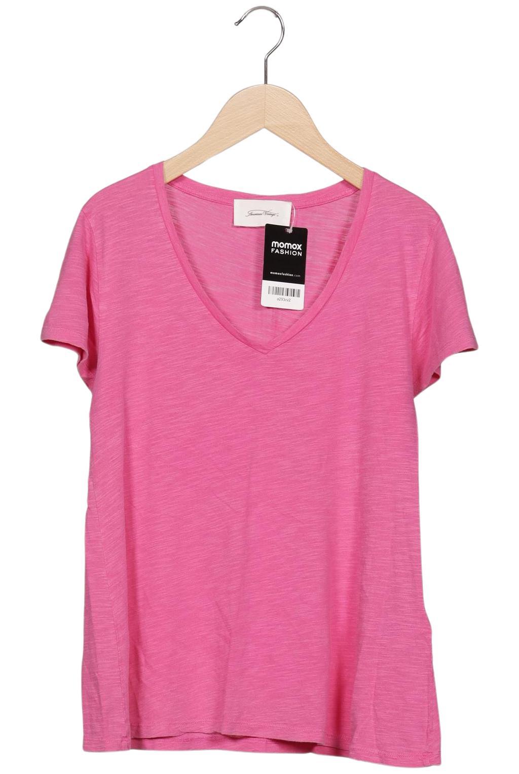 

American Vintage Damen T-Shirt, pink, Gr. 36