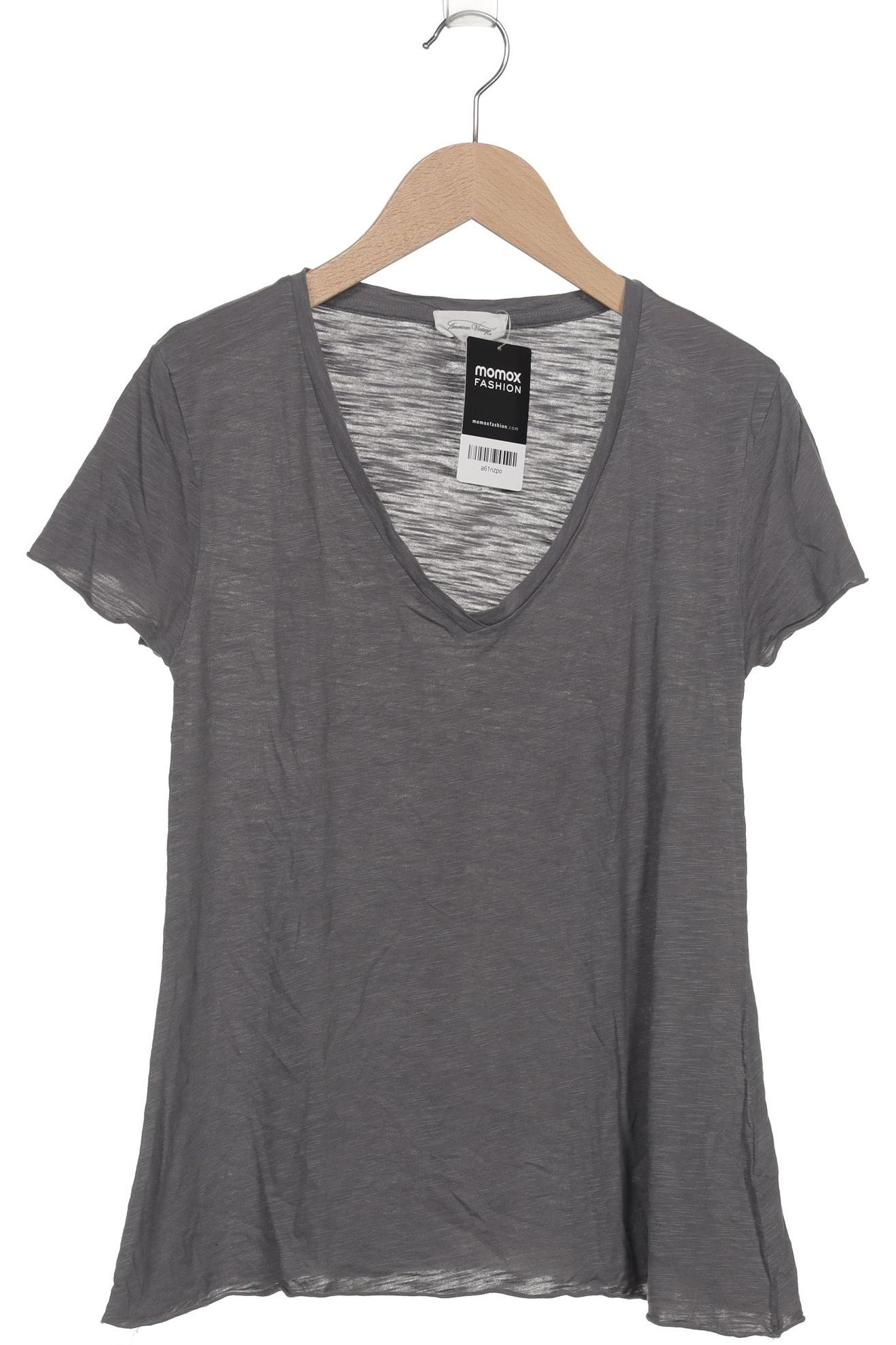 

American Vintage Damen T-Shirt, grau, Gr. 34