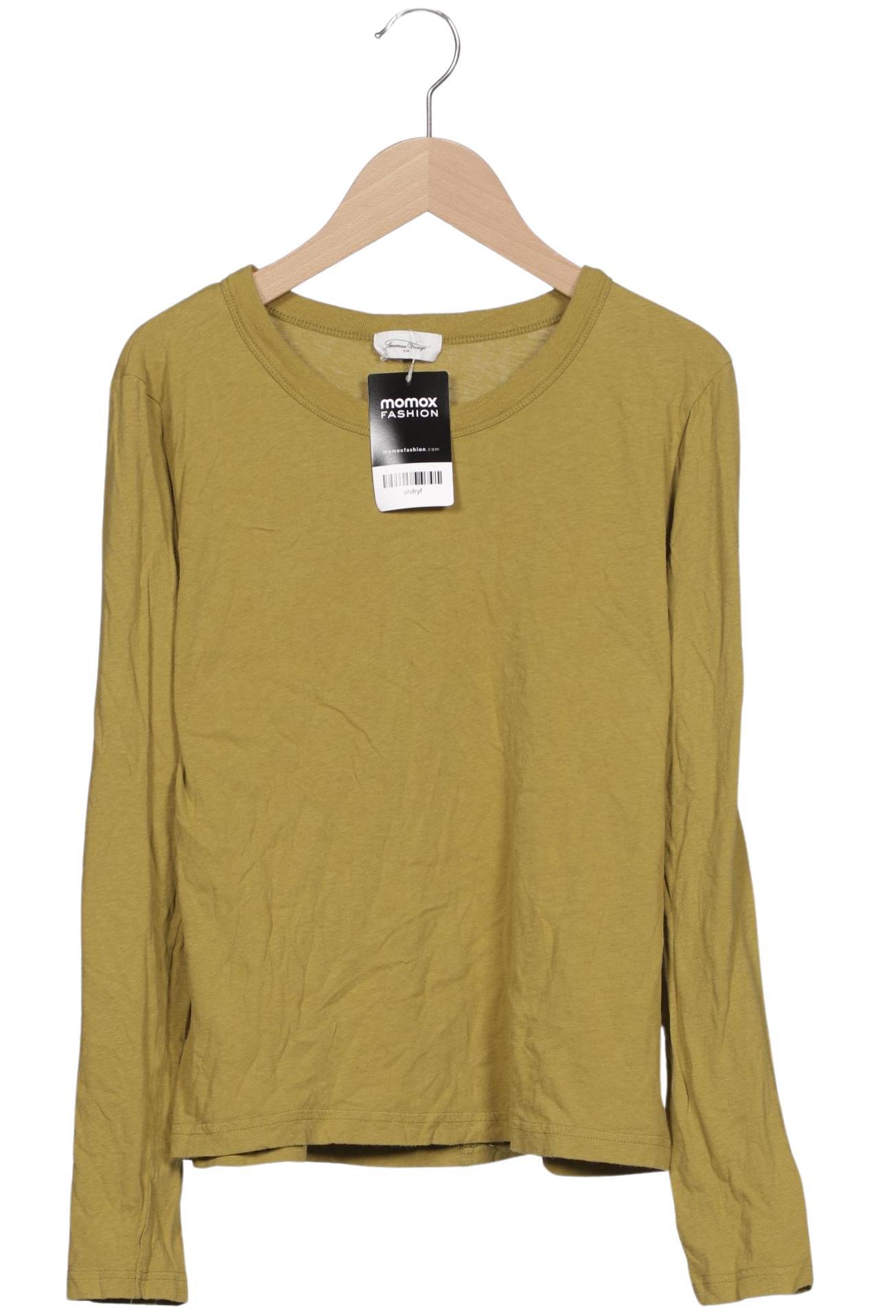 

American Vintage Damen Langarmshirt, grün, Gr. 34