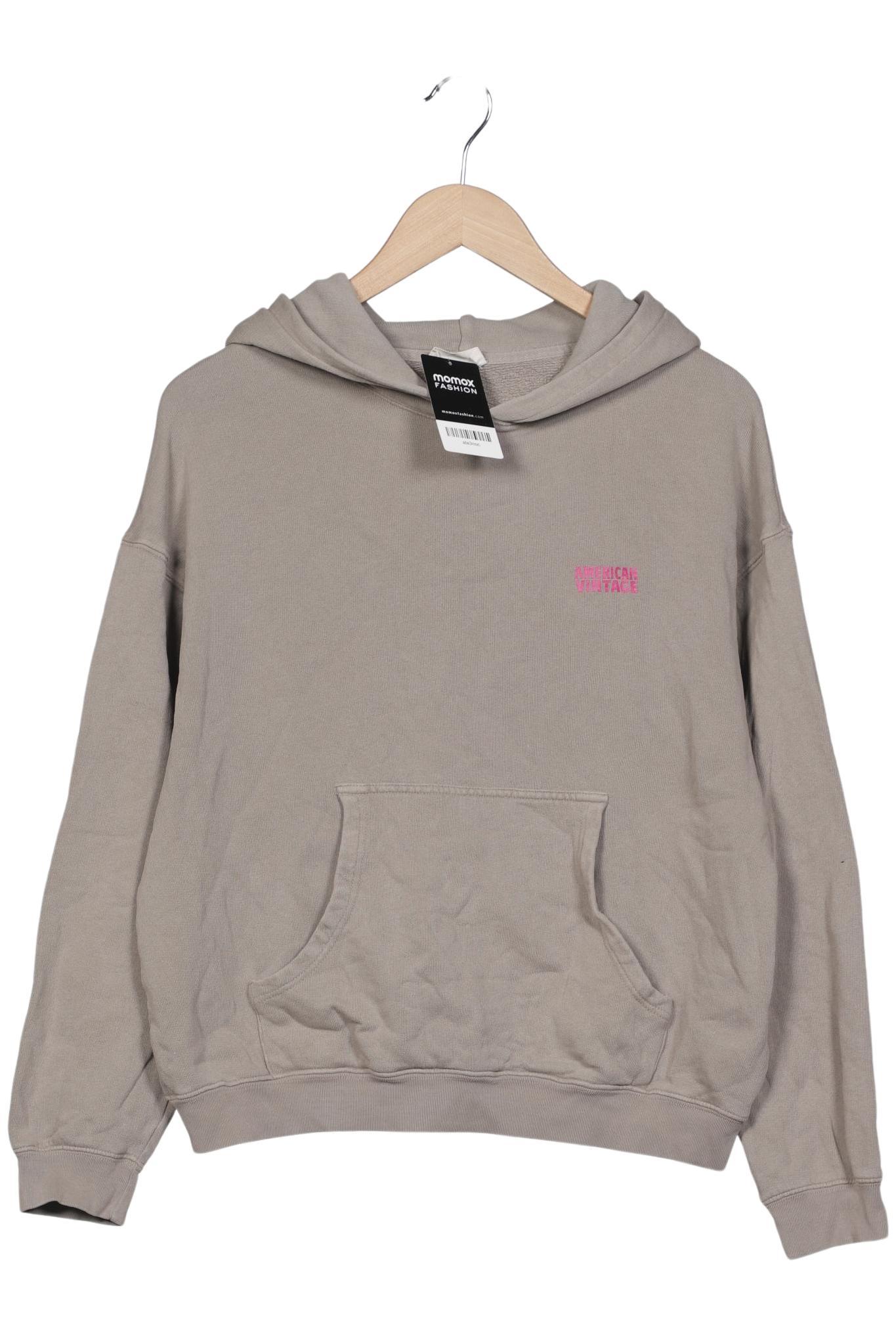 

American Vintage Damen Kapuzenpullover, grau, Gr. 36