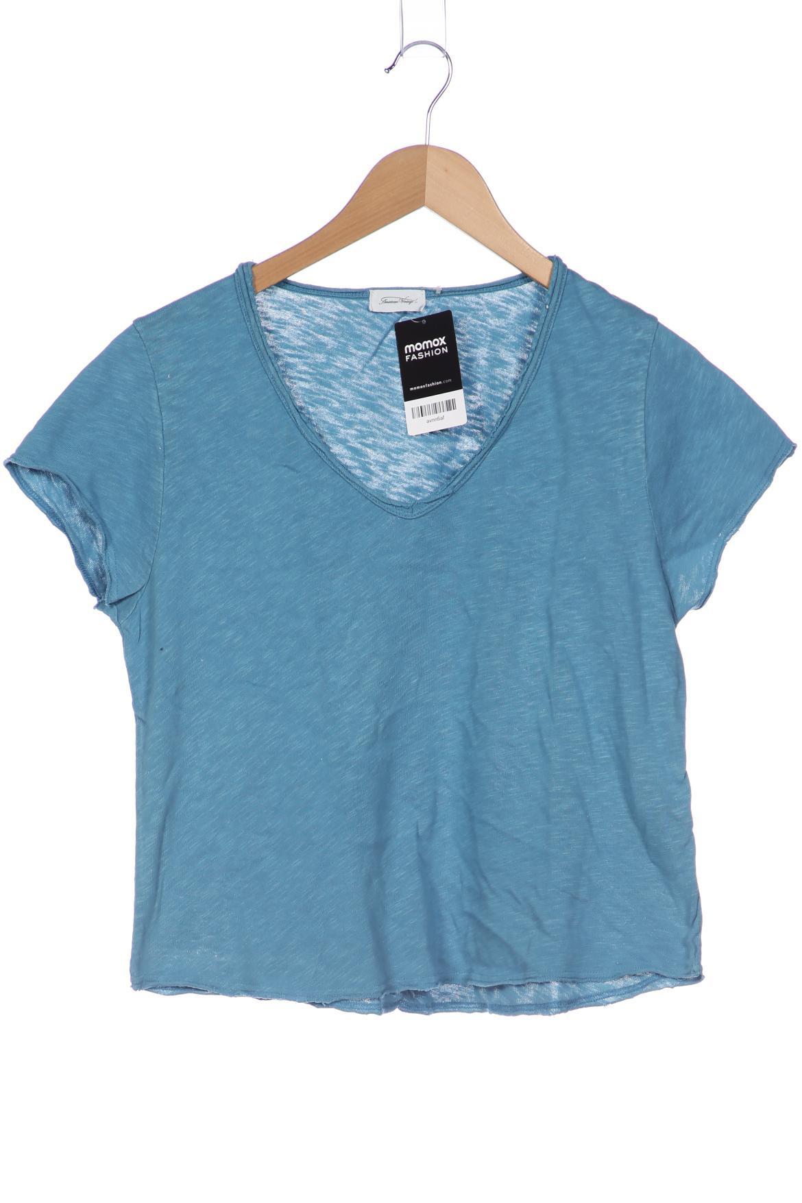 

American Vintage Damen T-Shirt, blau, Gr. 36