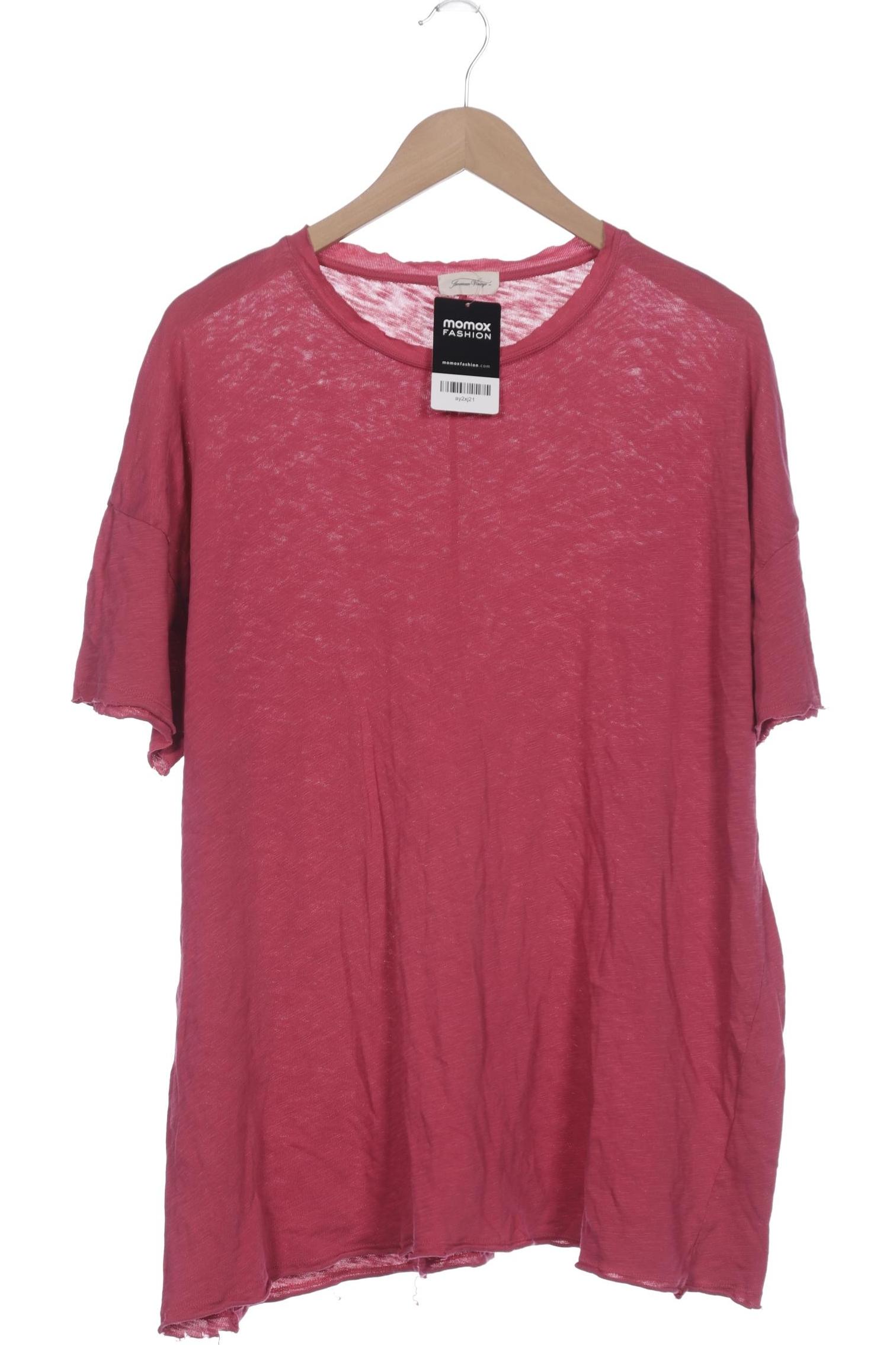 

American Vintage Damen T-Shirt, pink, Gr. uni