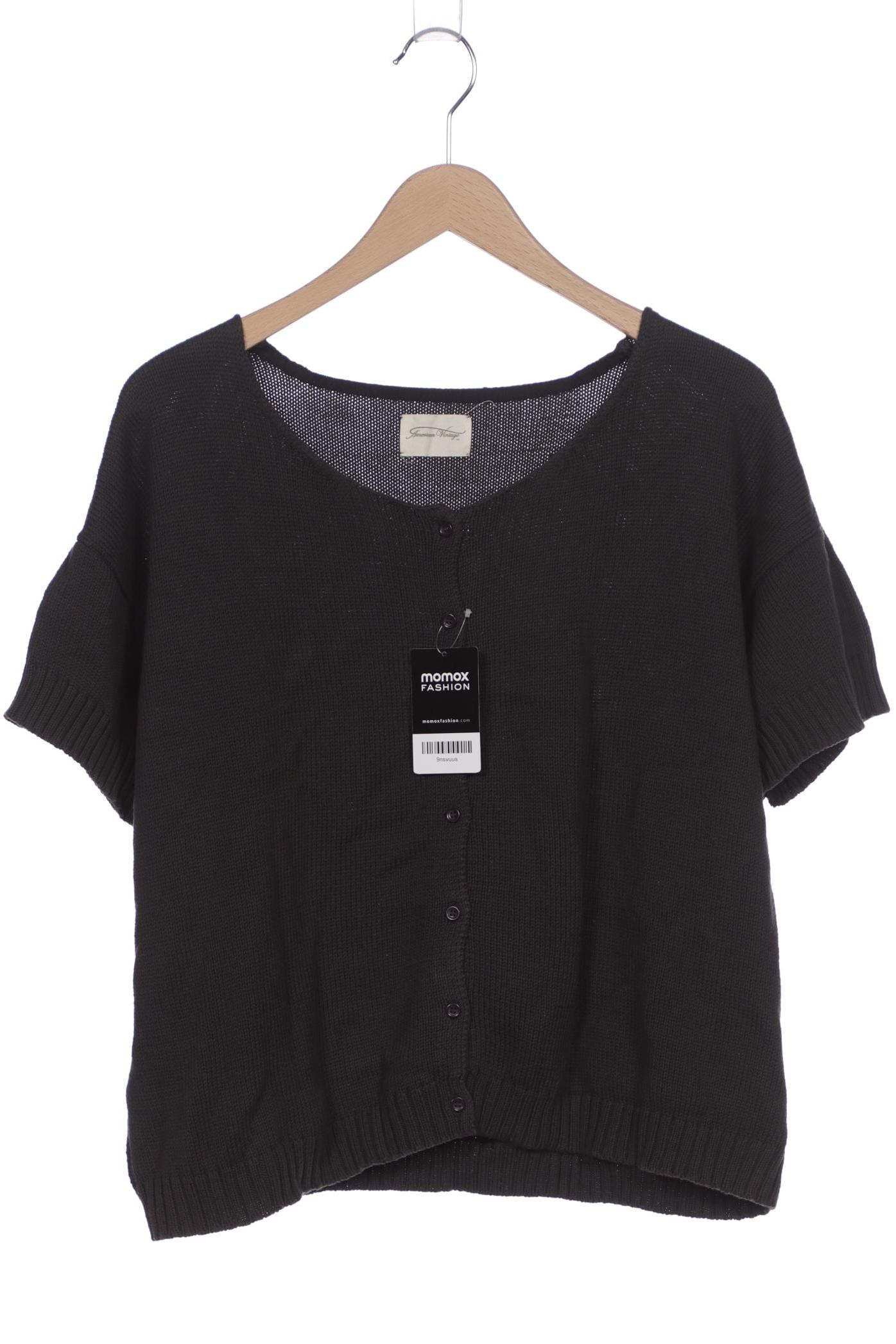 

American Vintage Damen Strickjacke, grün, Gr. 38