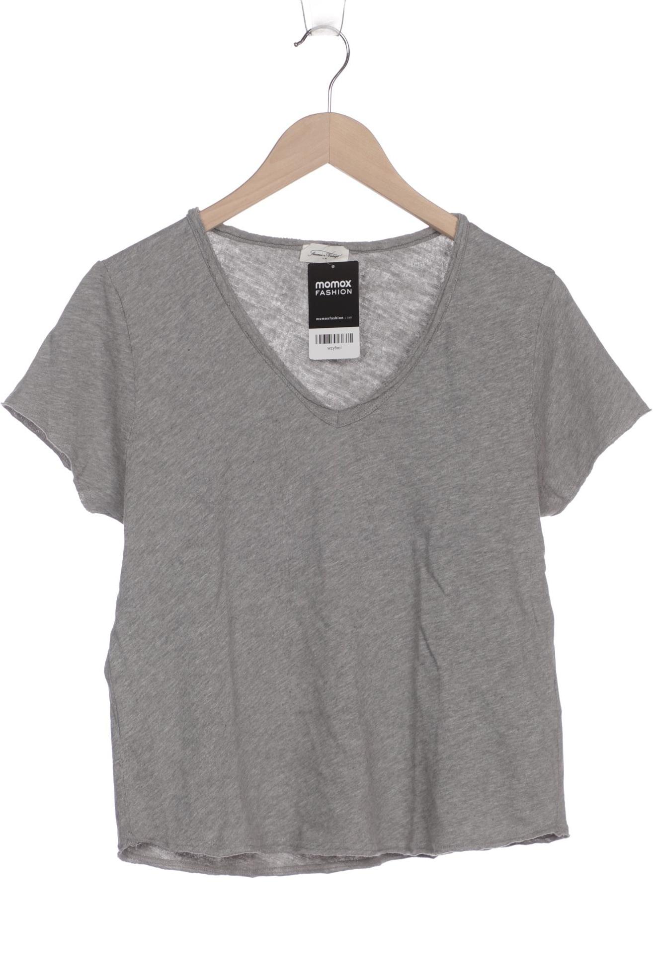 

American Vintage Damen T-Shirt, grau, Gr. 38