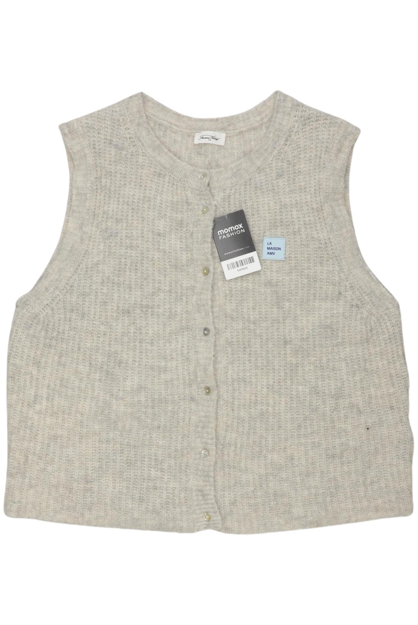 

American Vintage Damen Strickjacke, grau, Gr. 42