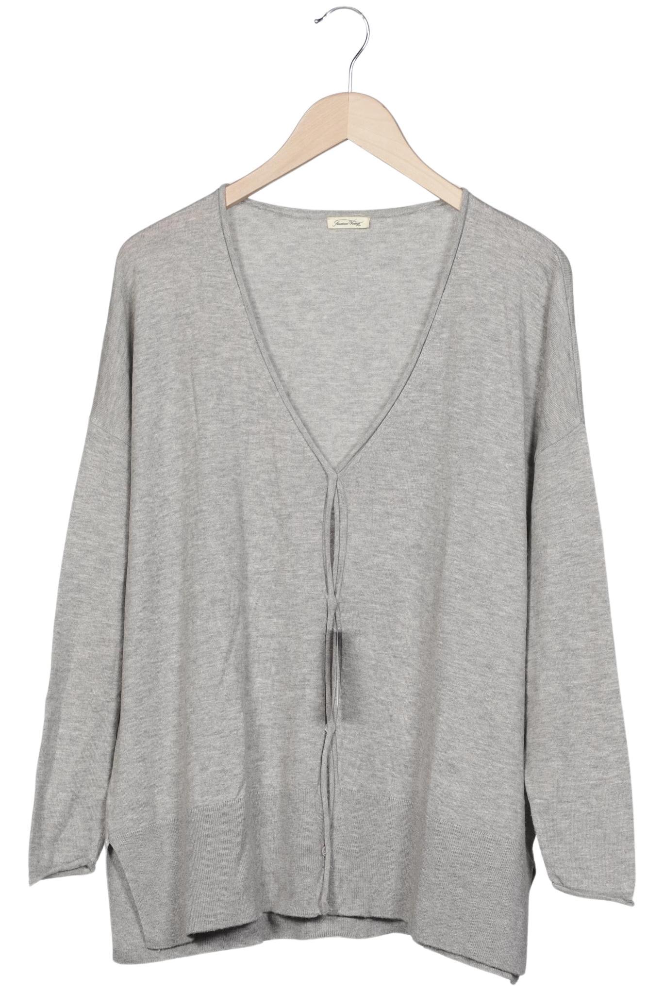 

American Vintage Damen Strickjacke, grau, Gr. uni